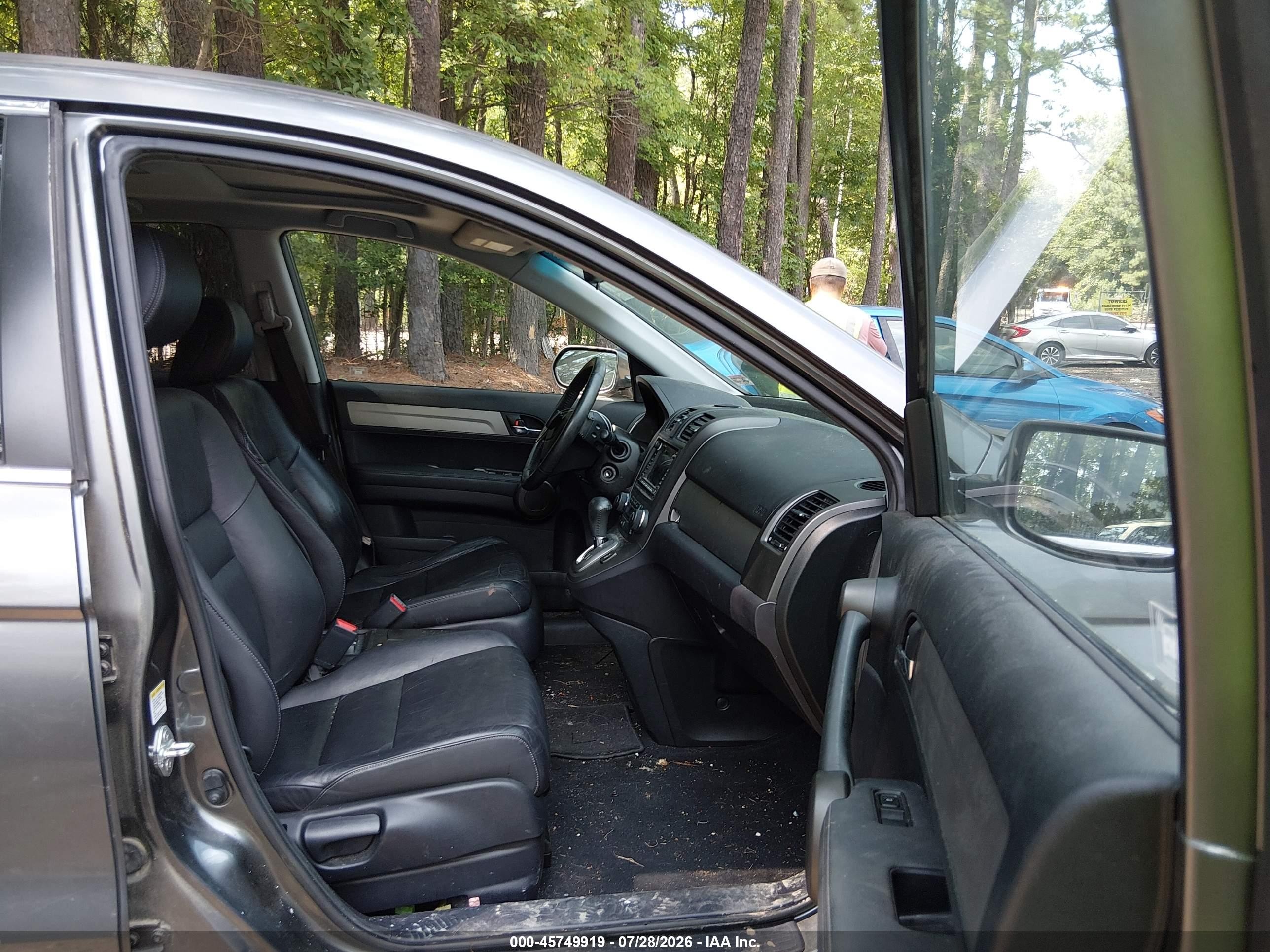 2011 Honda Cr-v Ex-l Gray vin: JHLRE3H73BC000302