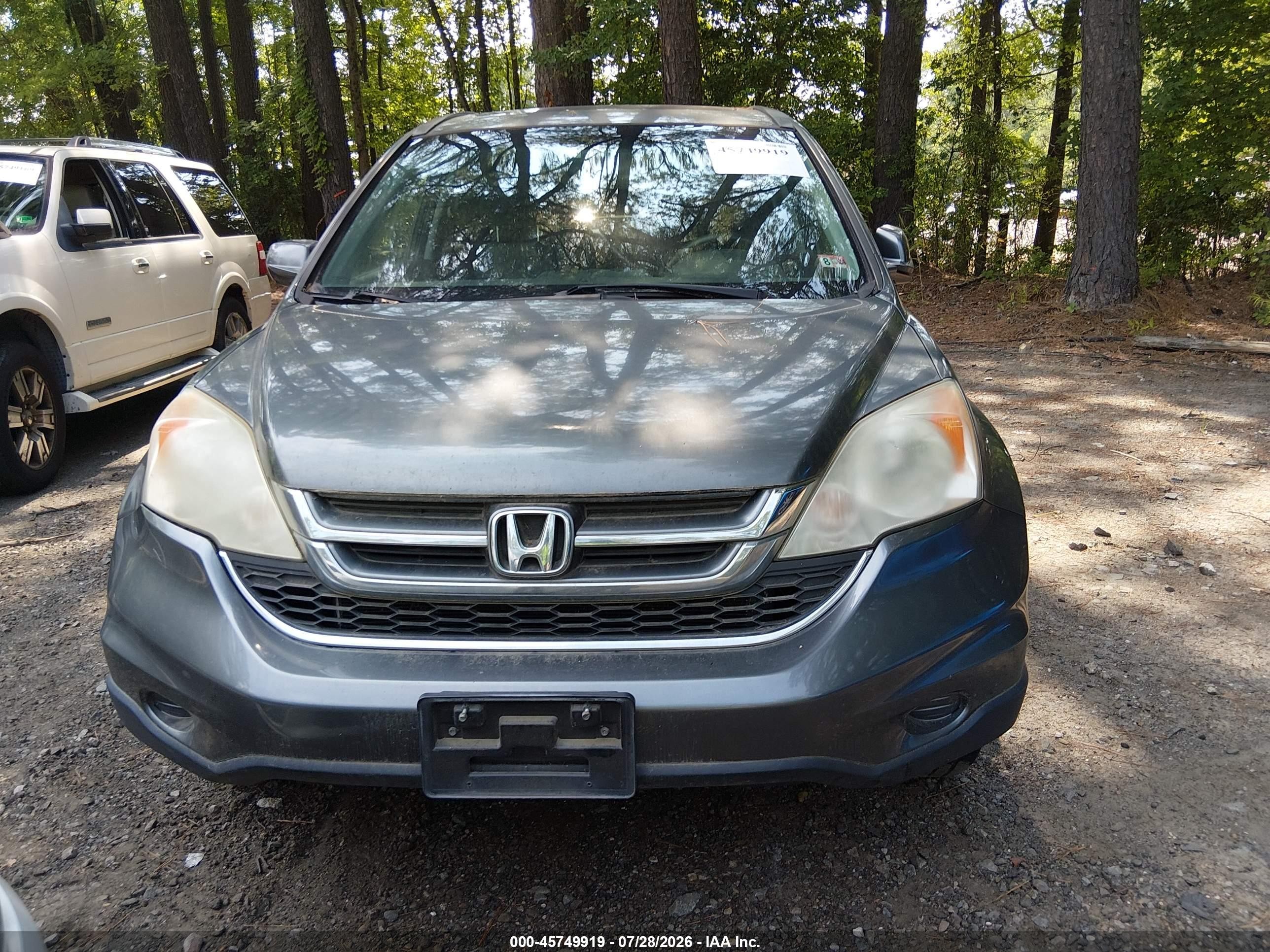 2011 Honda Cr-v Ex-l Gray vin: JHLRE3H73BC000302