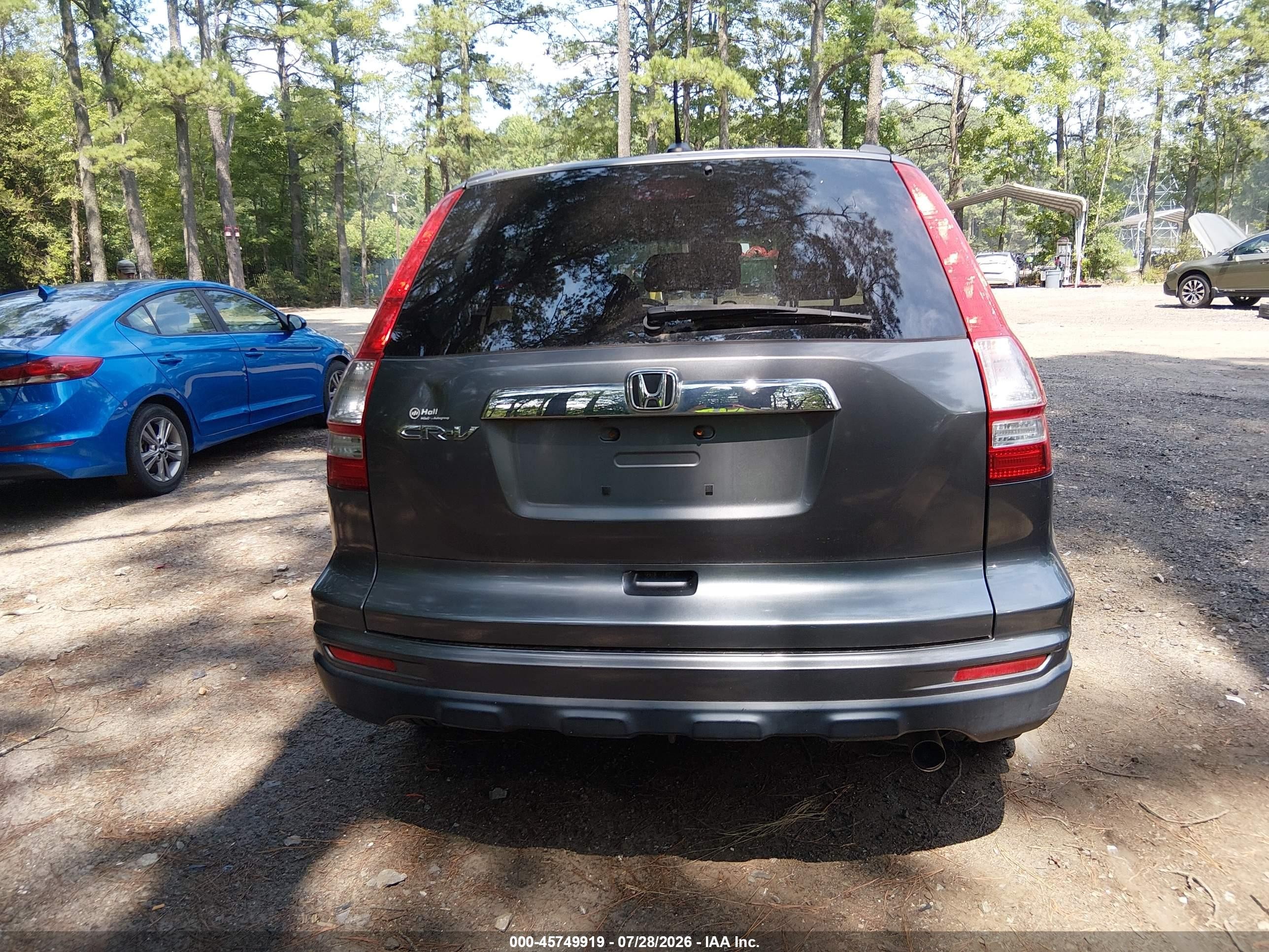 2011 Honda Cr-v Ex-l Gray vin: JHLRE3H73BC000302