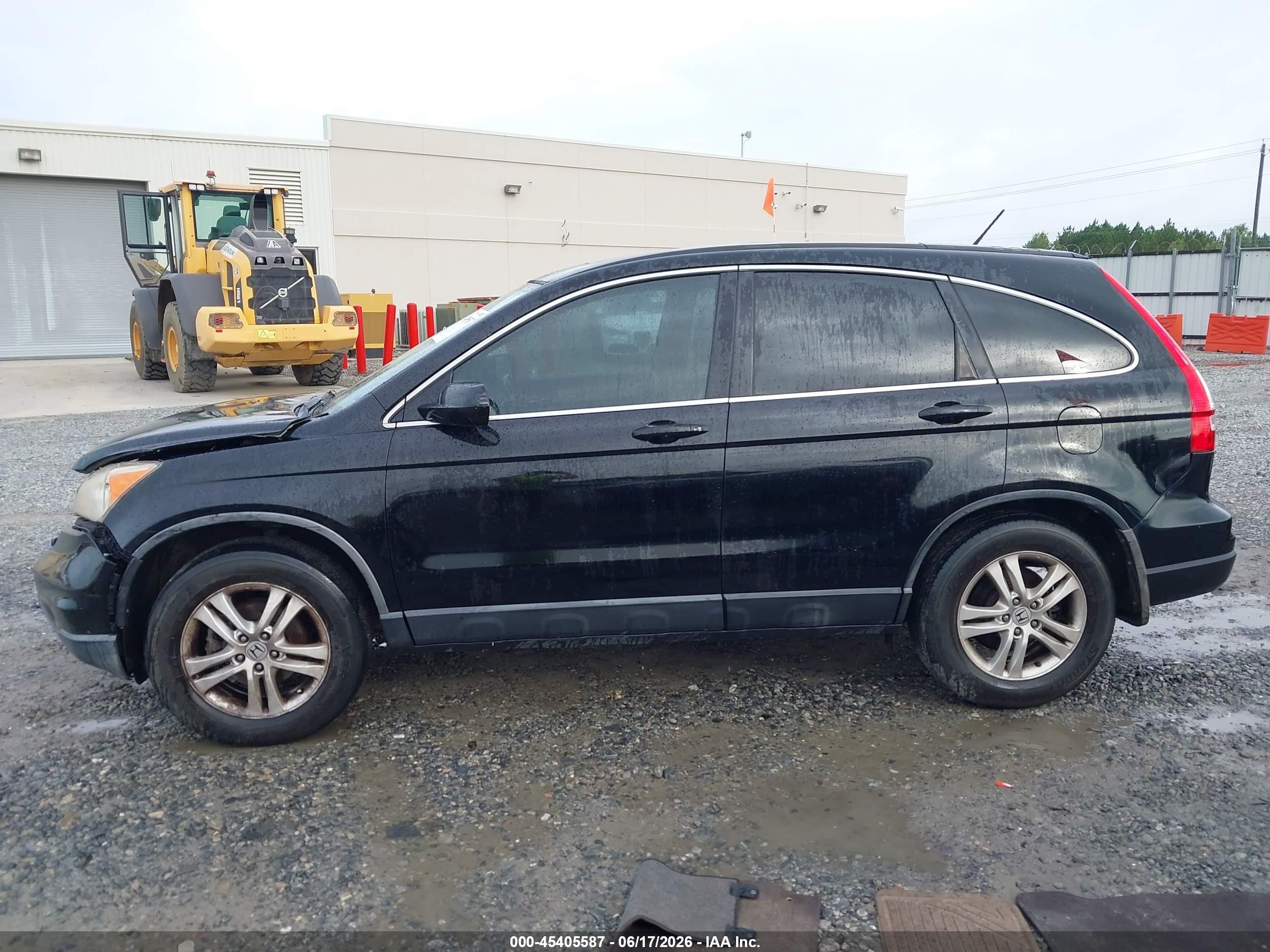 2011 Honda Cr-v Ex-l Black vin: JHLRE3H73BC003586