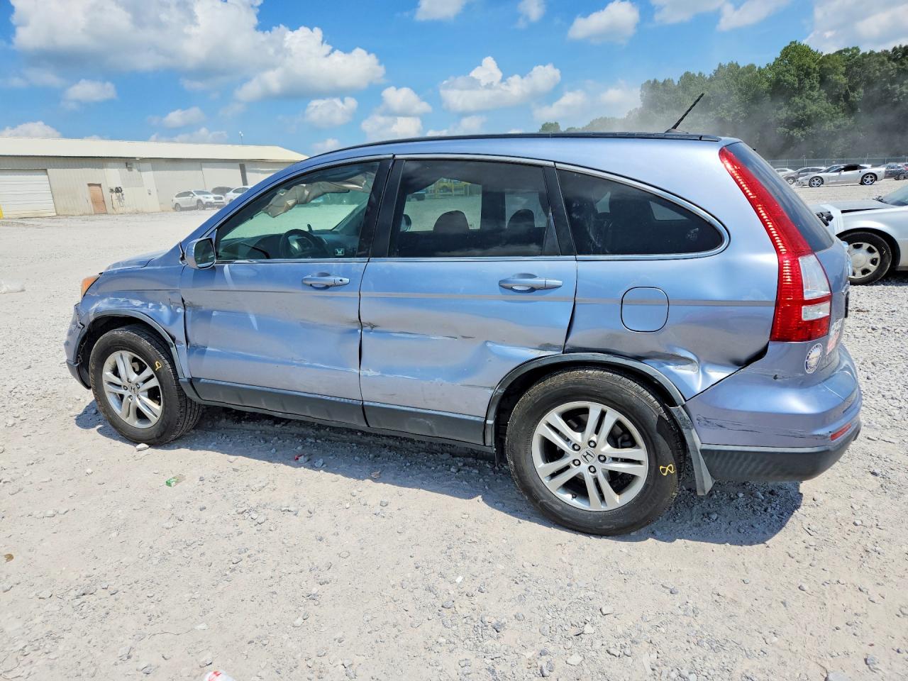 2011 Honda Cr-v Exl Blue vin: JHLRE3H74BC005279