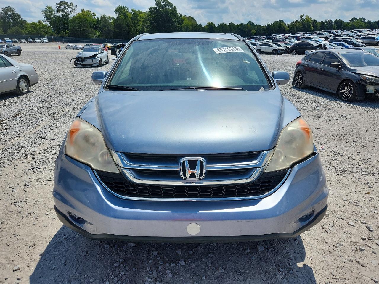 2011 Honda Cr-v Exl Blue vin: JHLRE3H74BC005279