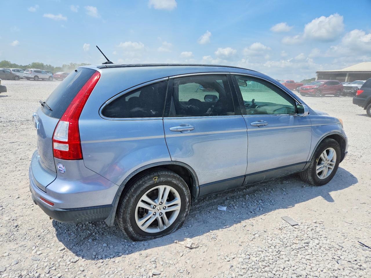 2011 Honda Cr-v Exl Blue vin: JHLRE3H74BC005279
