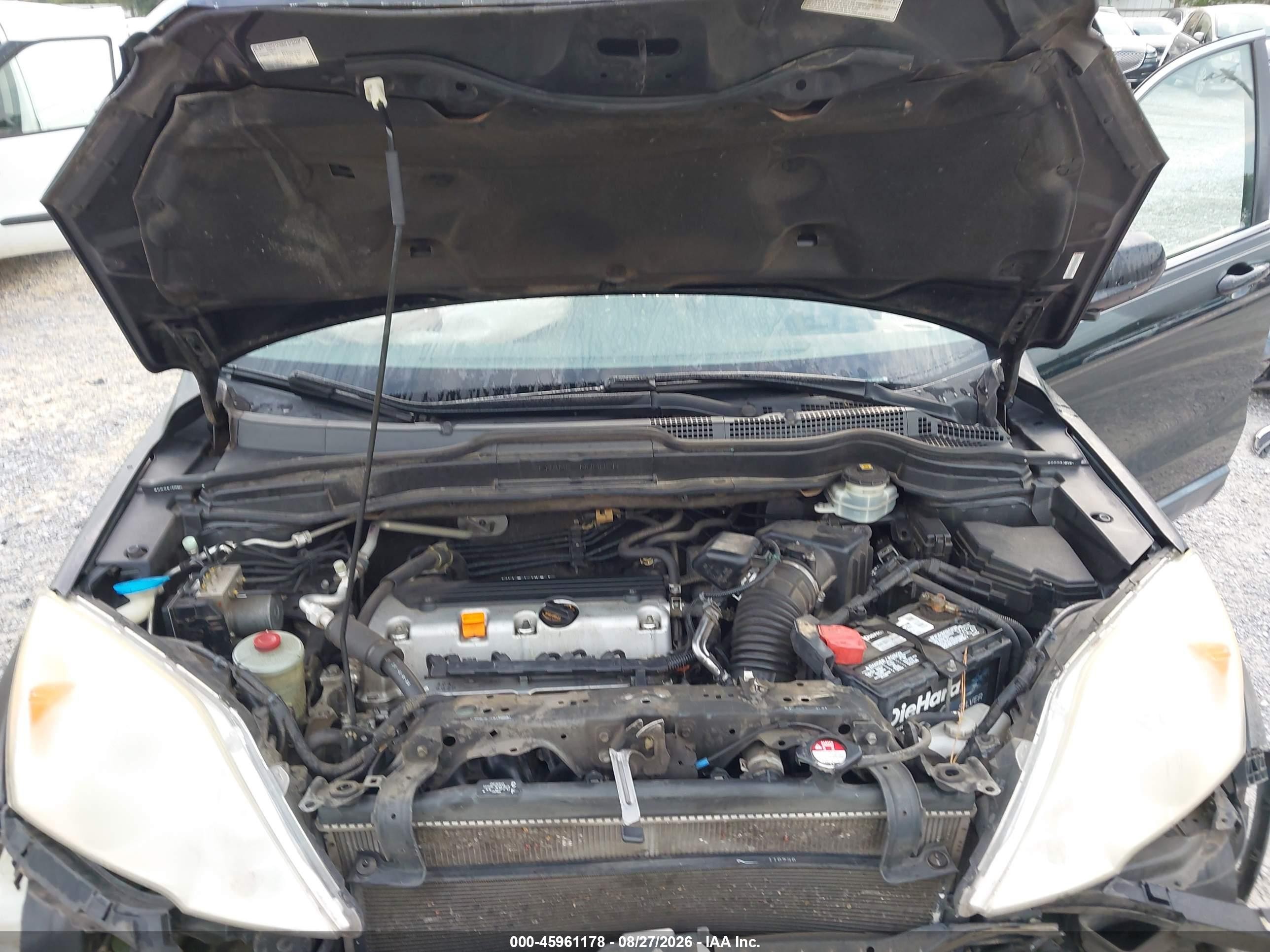 2011 Honda Cr-v Ex-l Black vin: JHLRE3H74BC013074
