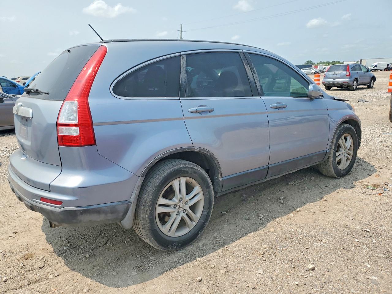 2010 Honda Cr-v Exl Blue vin: JHLRE3H75AC009579