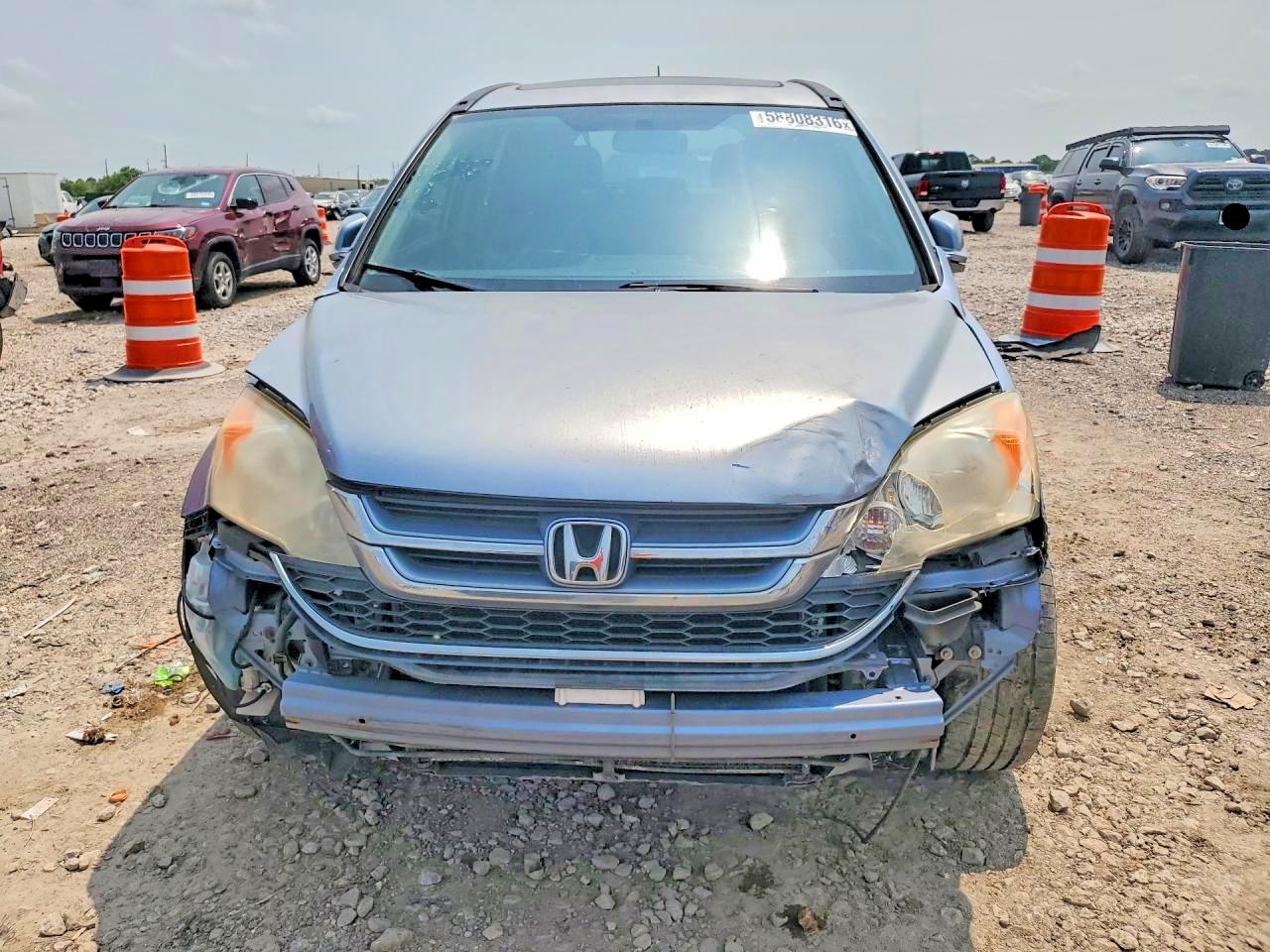 2010 Honda Cr-v Exl Blue vin: JHLRE3H75AC009579