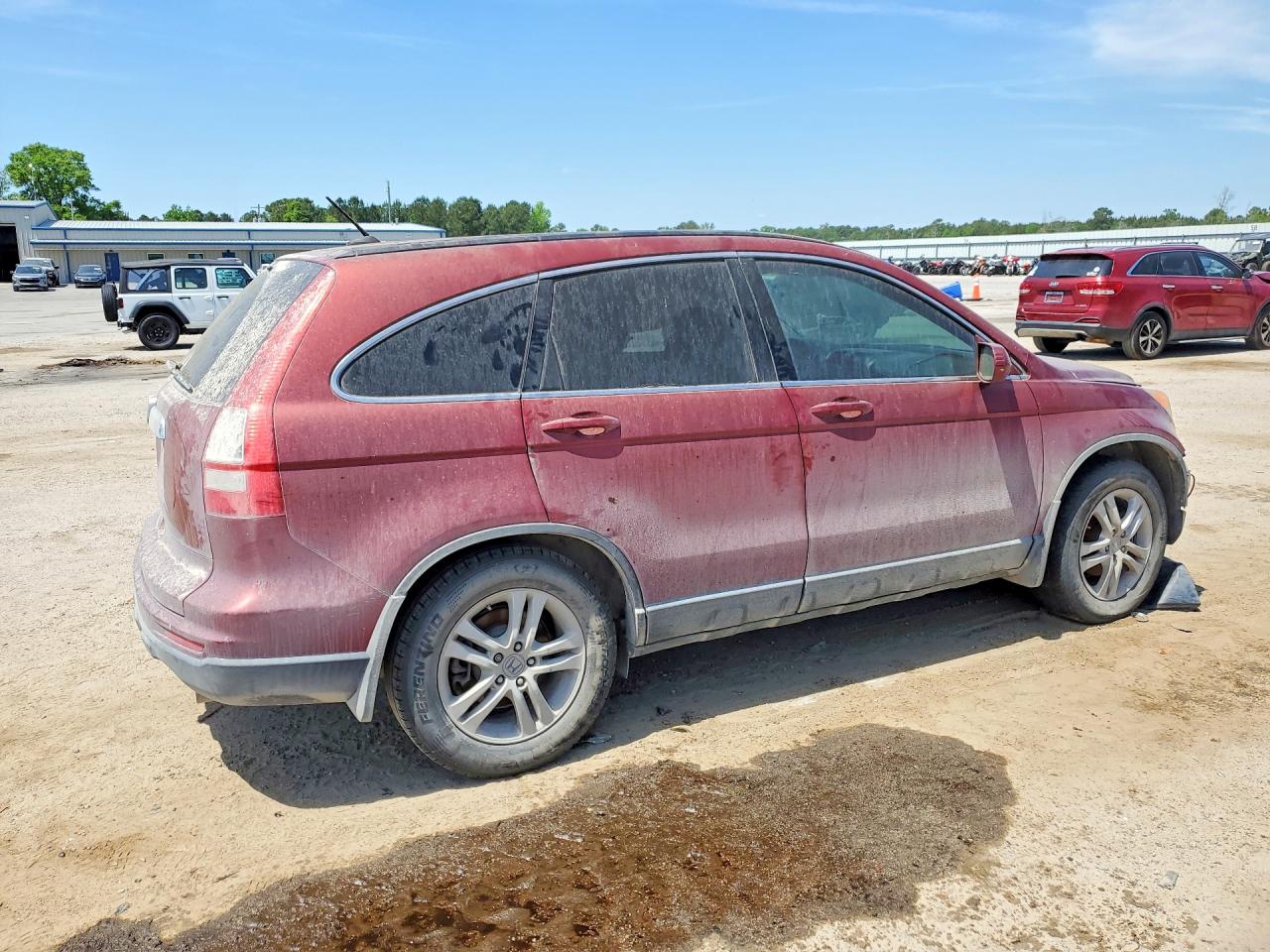 2011 Honda Cr-v Exl Бордовый vin: JHLRE3H76BC002464