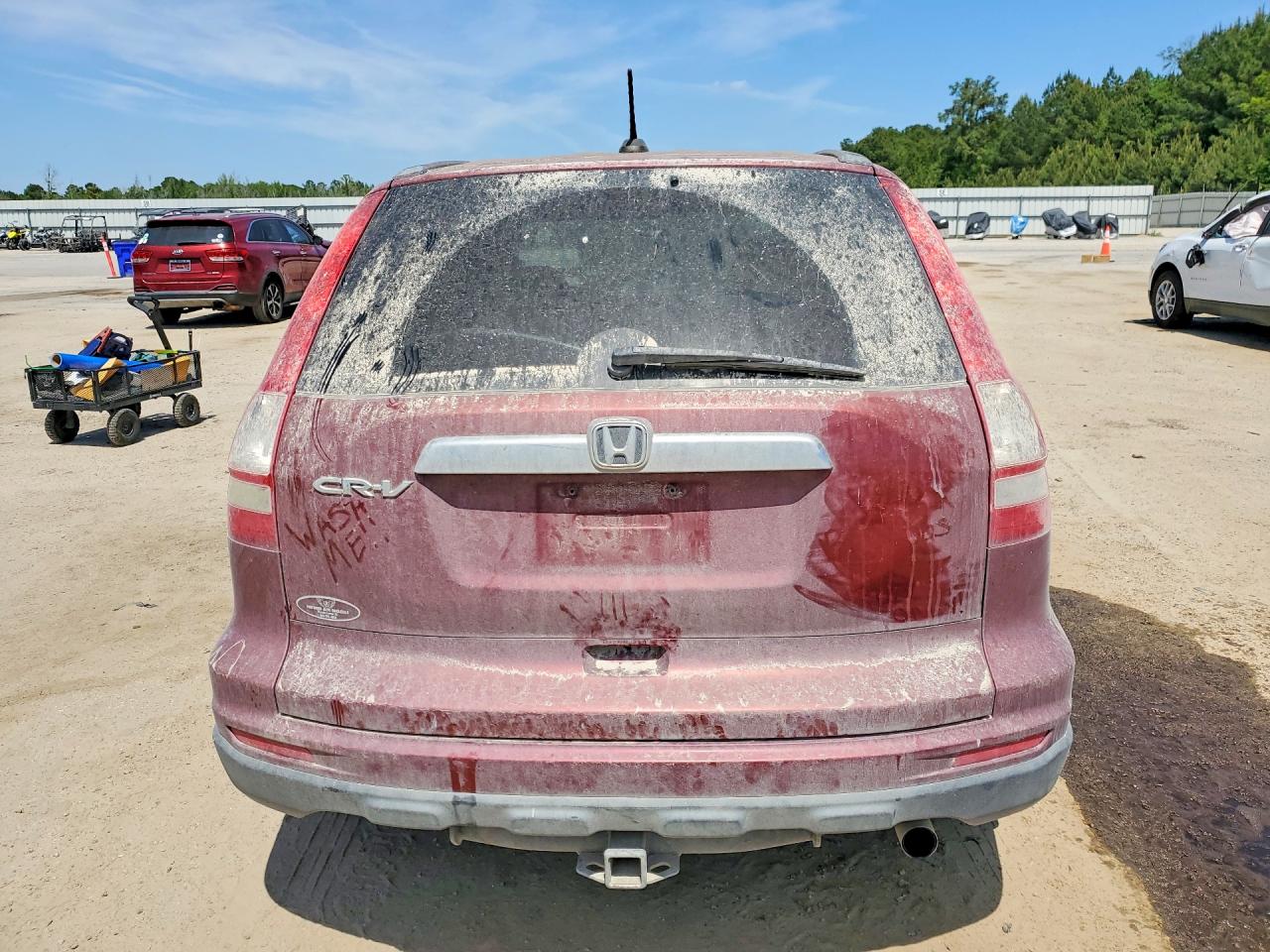 2011 Honda Cr-v Exl Бордовый vin: JHLRE3H76BC002464