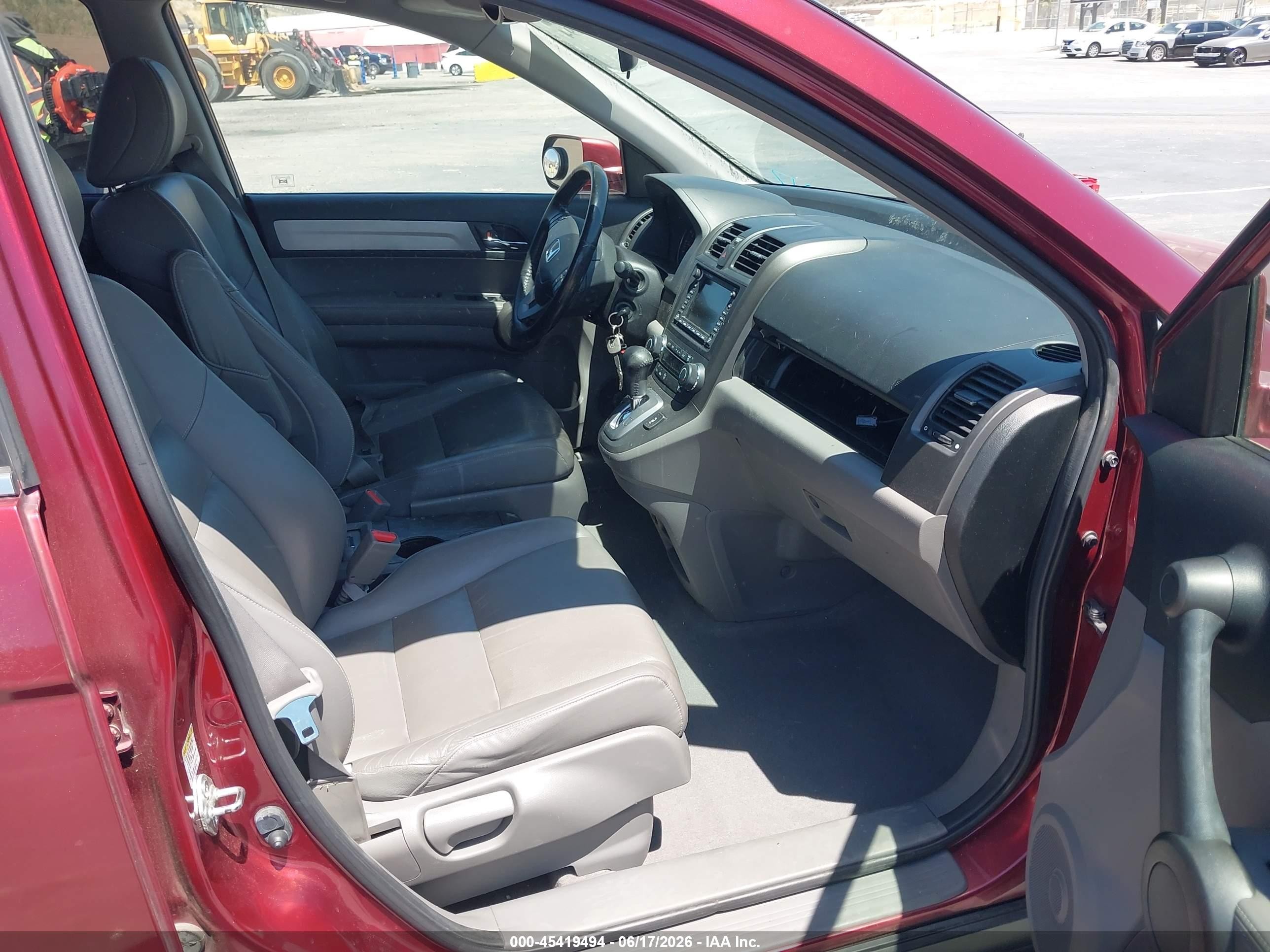 2011 Honda Cr-v Ex-l Red vin: JHLRE3H76BC010922