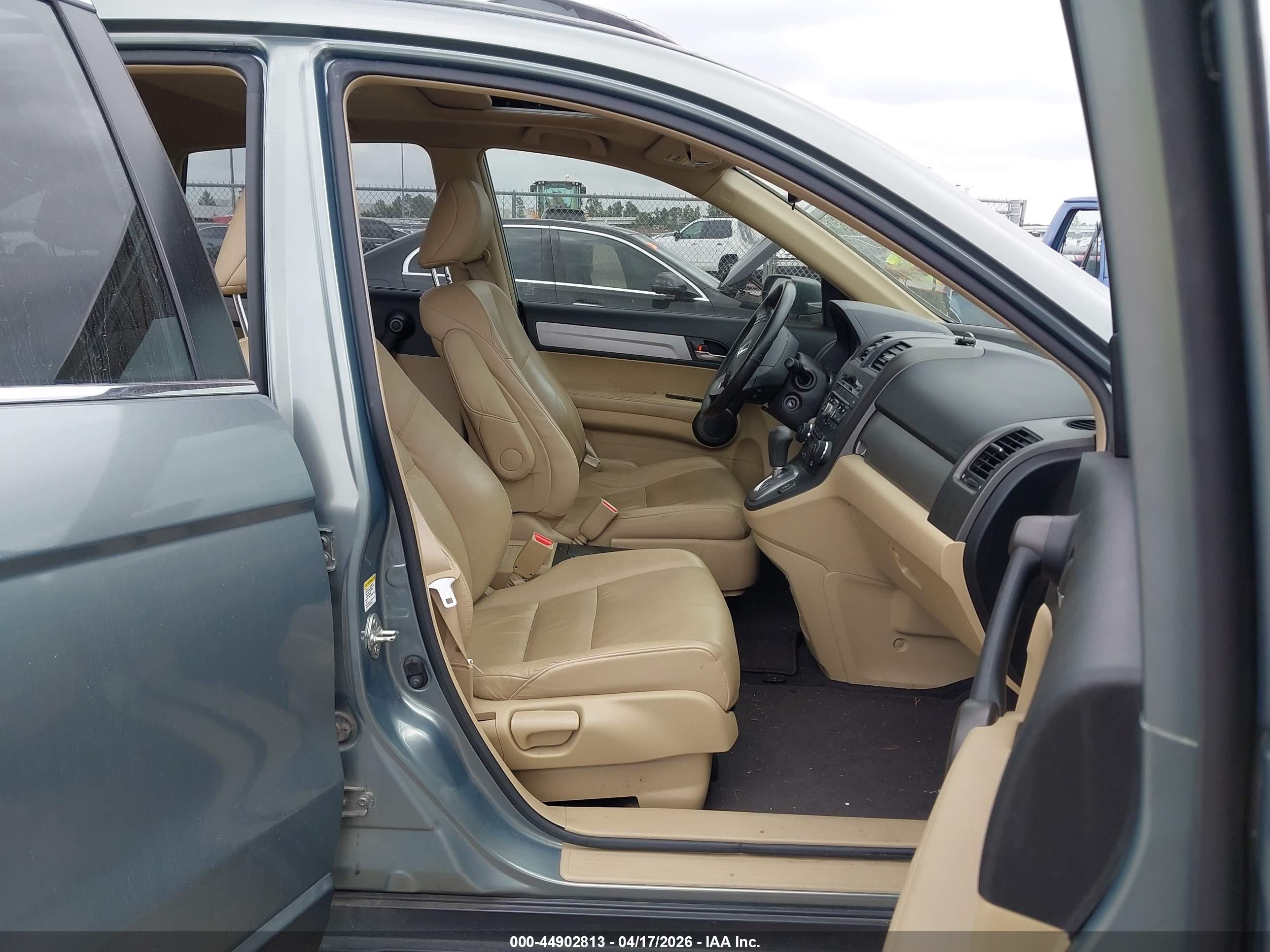 2010 Honda Cr-v Ex-l Зеленый vin: JHLRE3H77AC007395