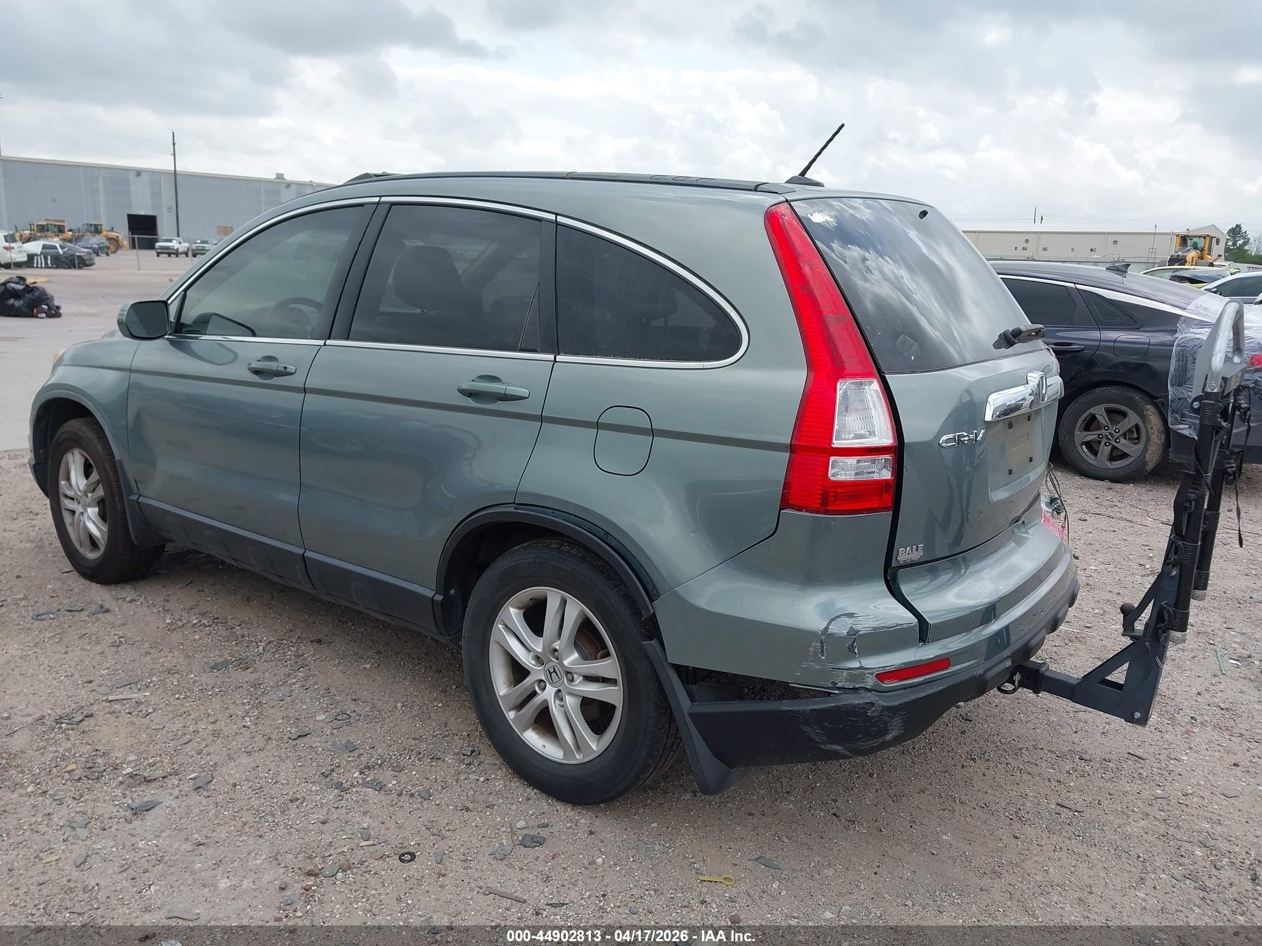 2010 Honda Cr-v Ex-l Зеленый vin: JHLRE3H77AC007395
