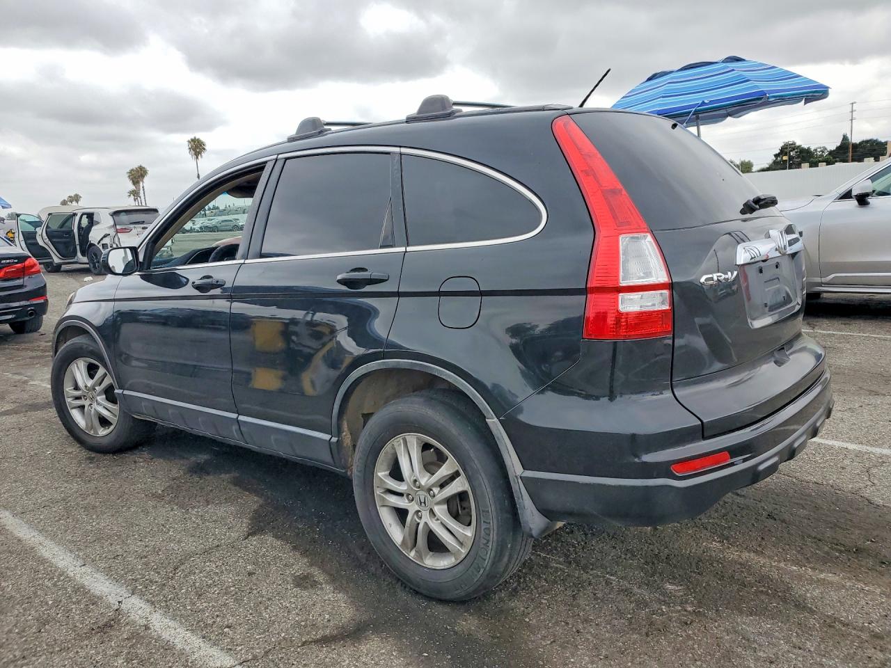2010 Honda Cr-v Exl Black vin: JHLRE3H77AC009938