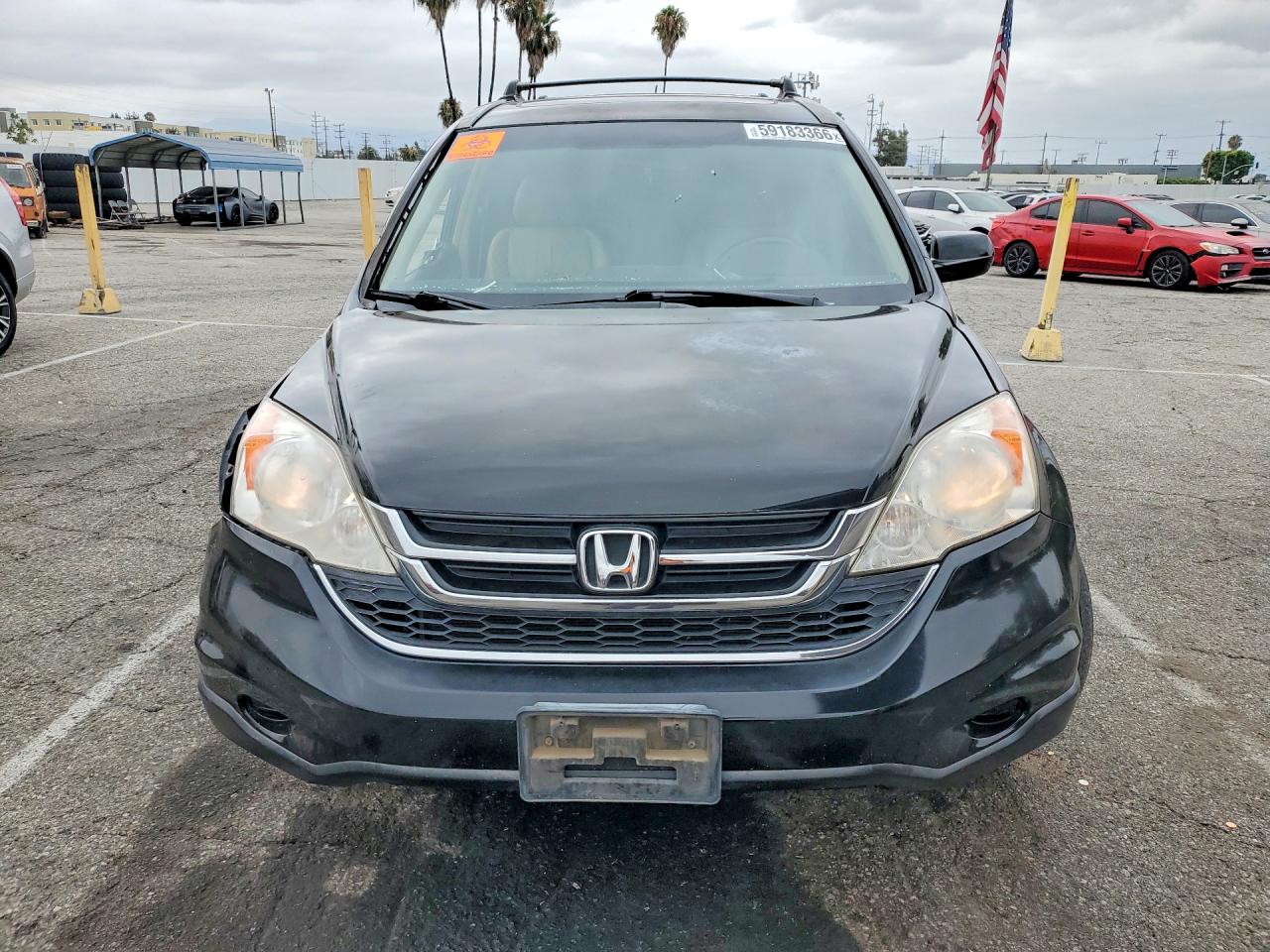 2010 Honda Cr-v Exl Black vin: JHLRE3H77AC009938