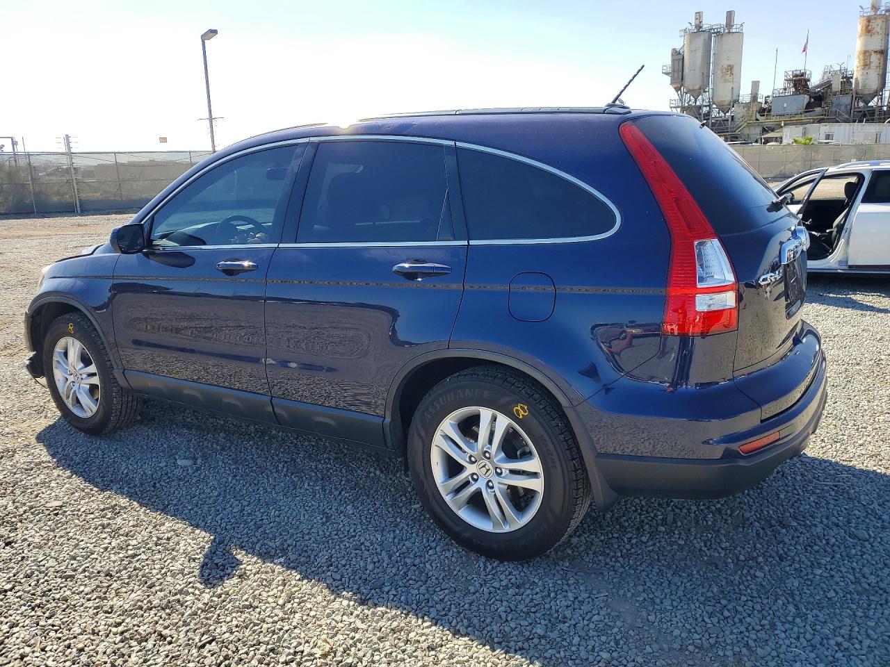 2011 Honda Cr-v Exl Blue vin: JHLRE3H77BC012744