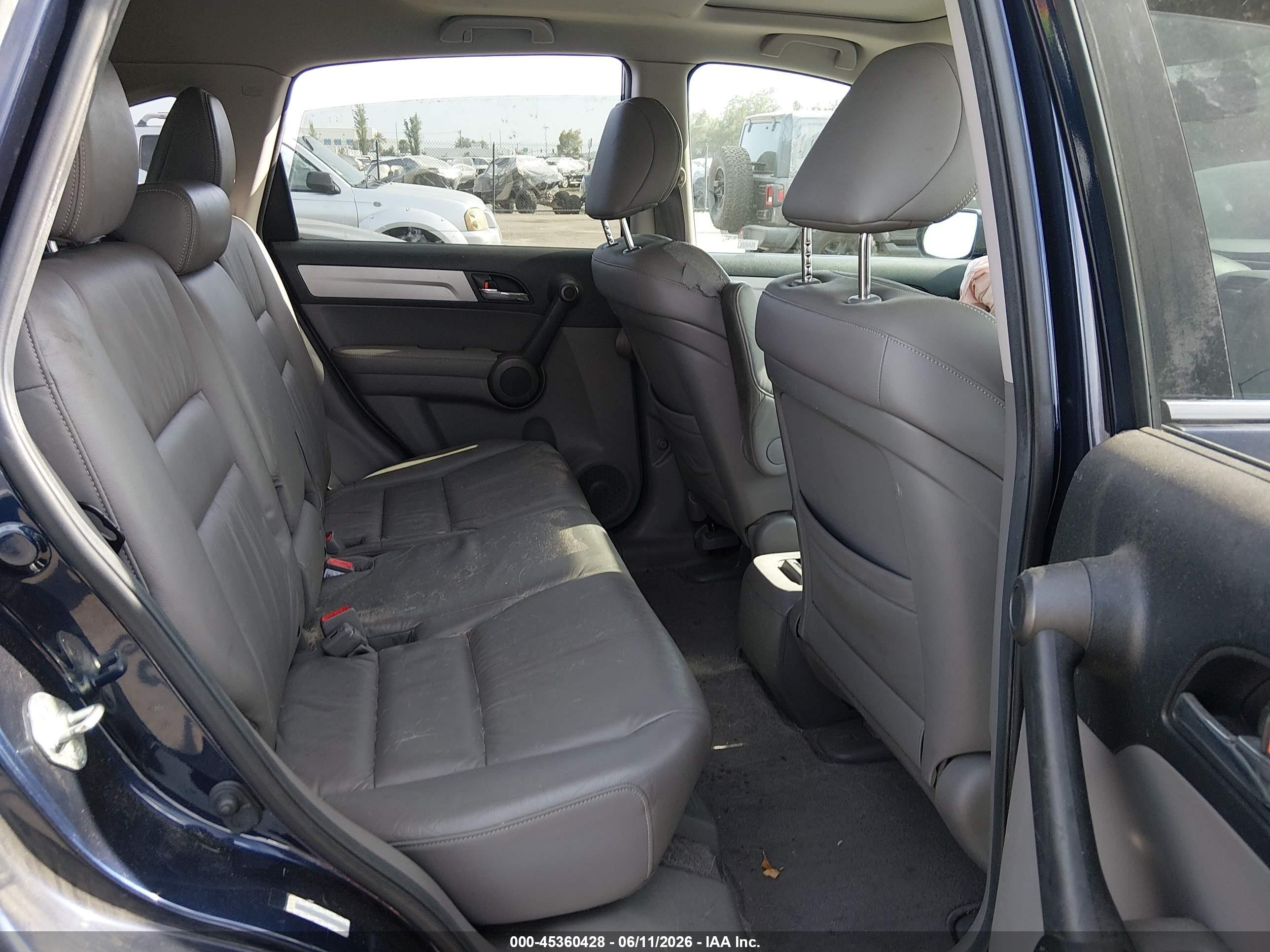 2010 Honda Cr-v Ex-l Dark Blue vin: JHLRE3H78AC002917