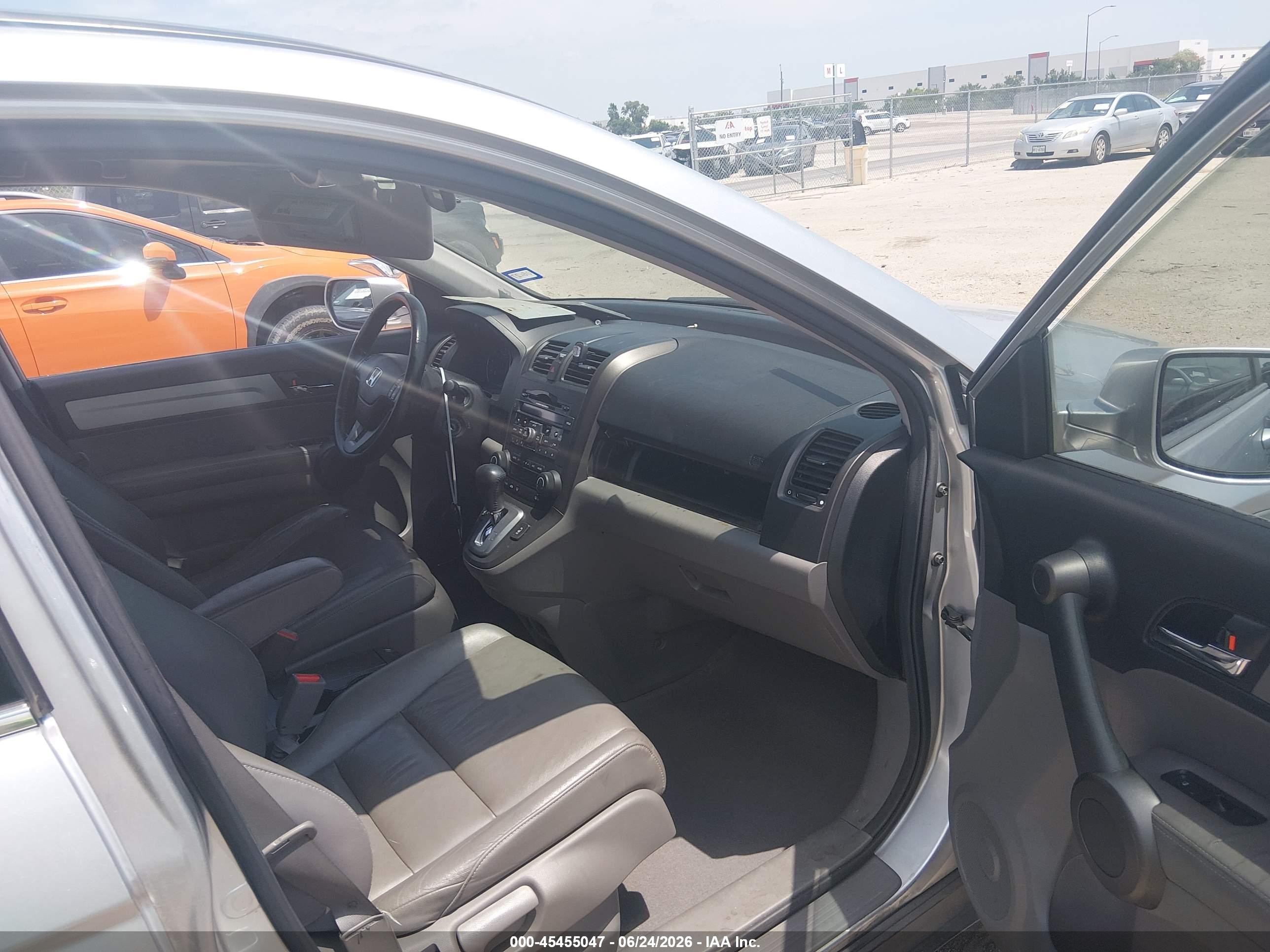 2010 Honda Cr-v Ex-l Silver vin: JHLRE3H78AC003419