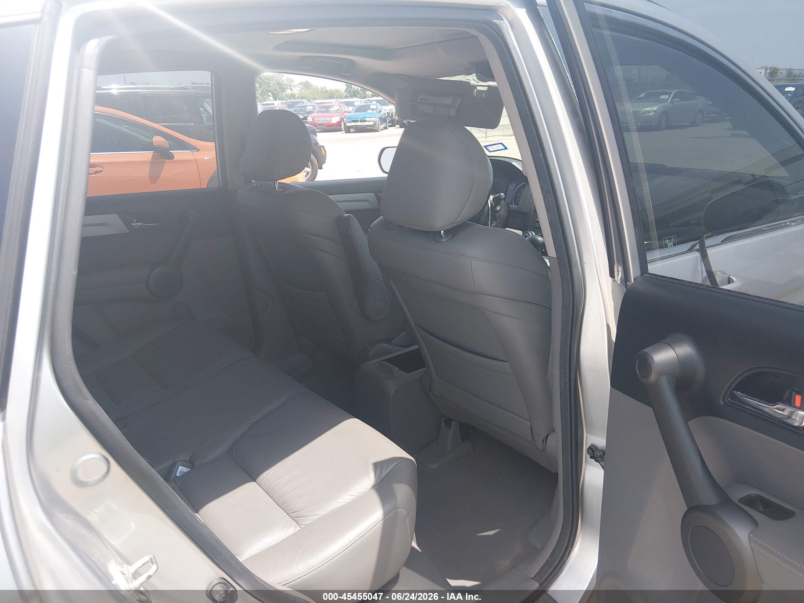 2010 Honda Cr-v Ex-l Silver vin: JHLRE3H78AC003419