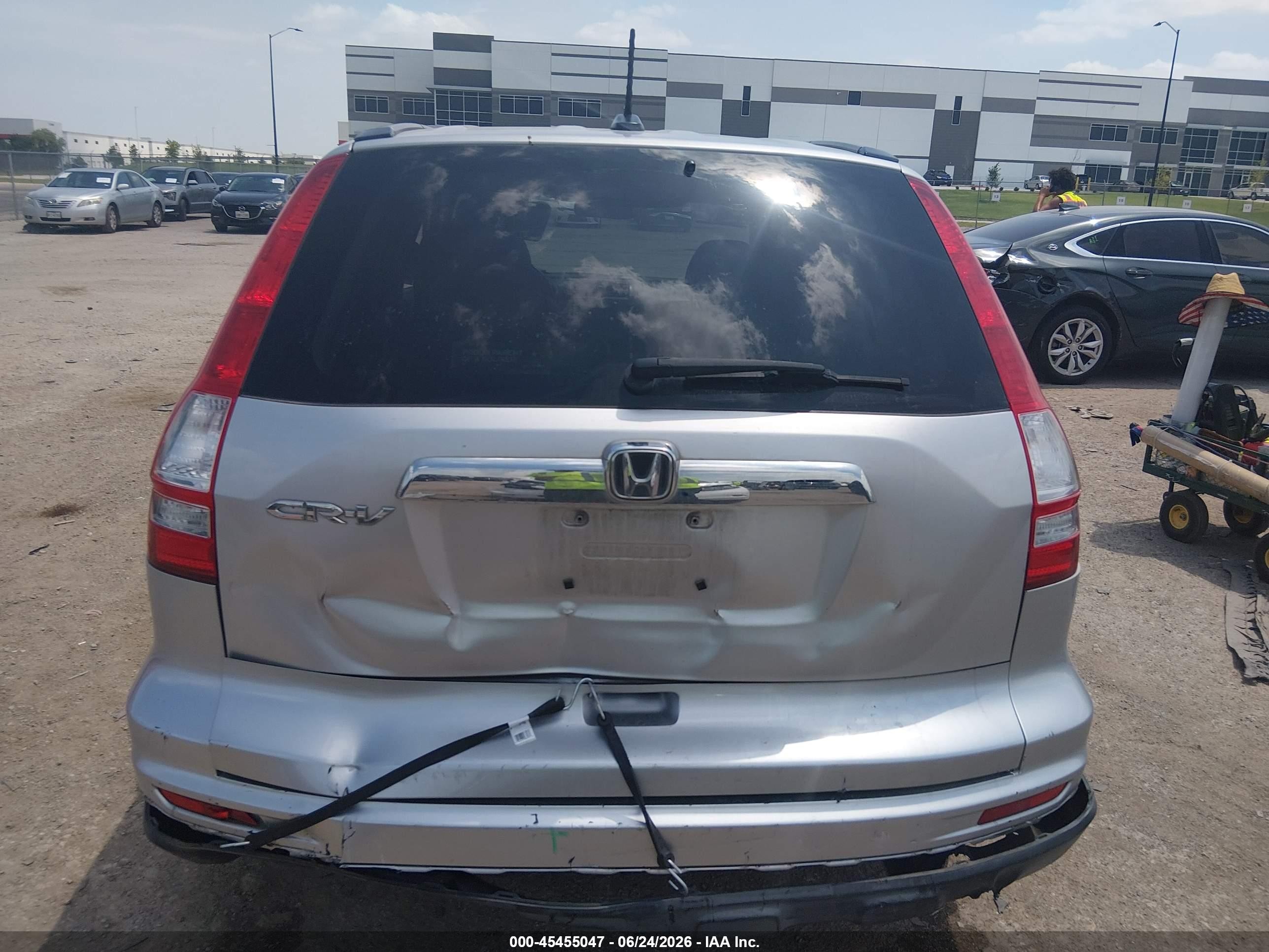 2010 Honda Cr-v Ex-l Silver vin: JHLRE3H78AC003419