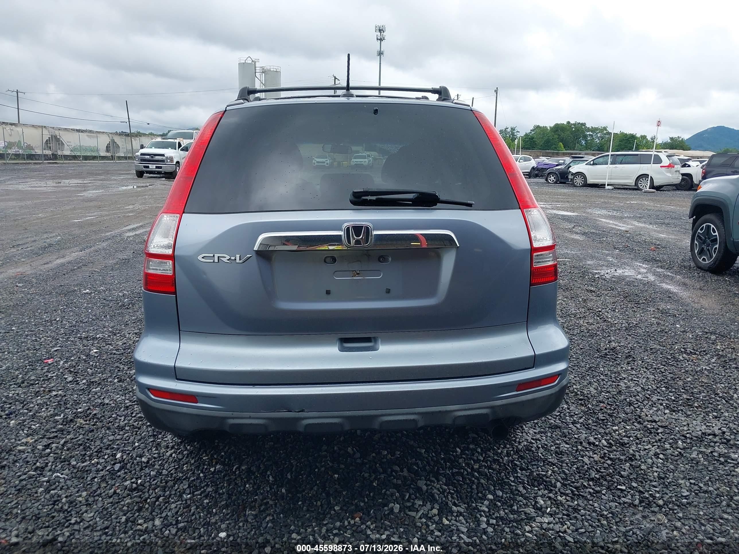2010 Honda Cr-v Ex-l Синий vin: JHLRE3H78AC005705