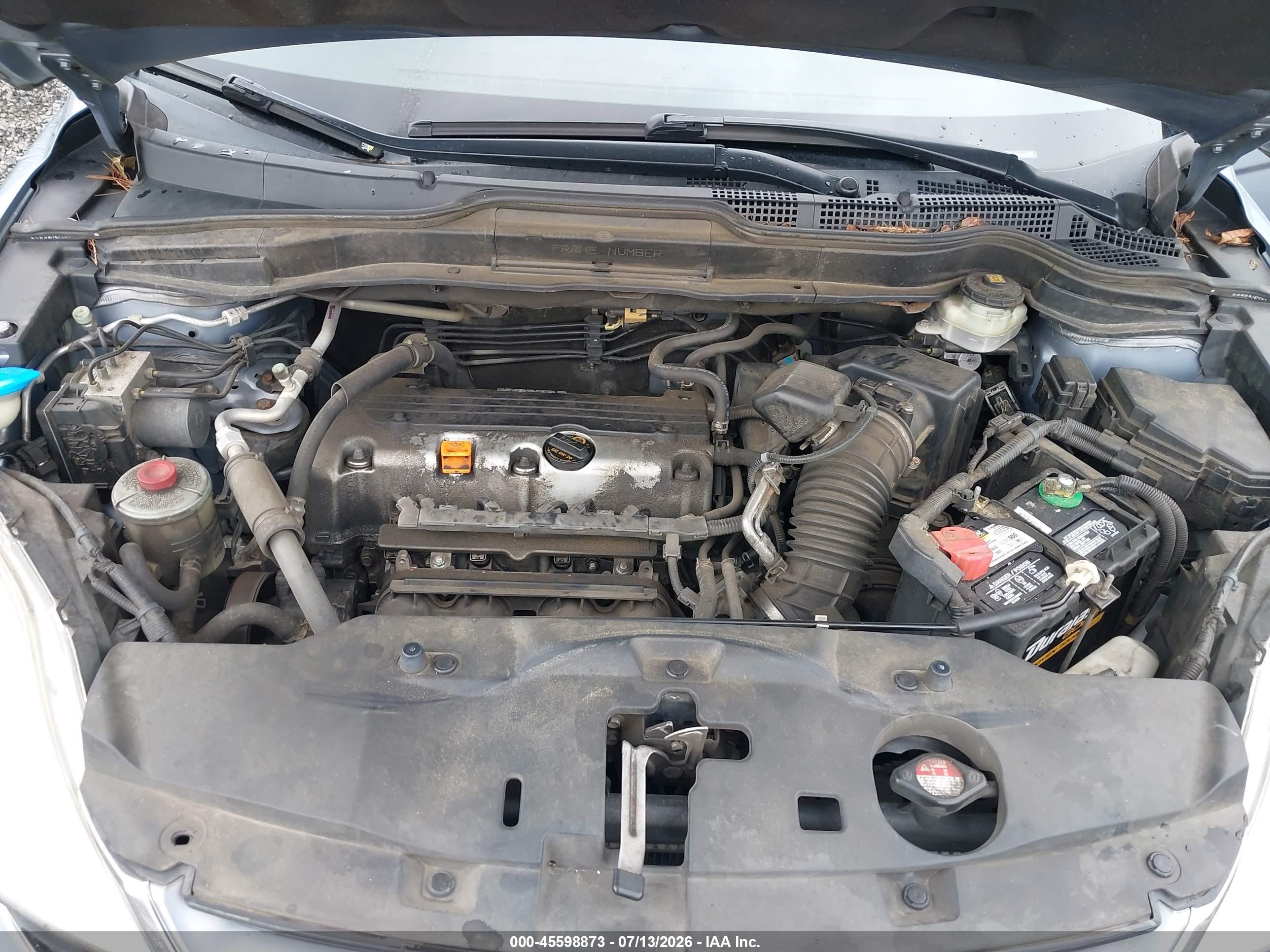 2010 Honda Cr-v Ex-l Синий vin: JHLRE3H78AC005705