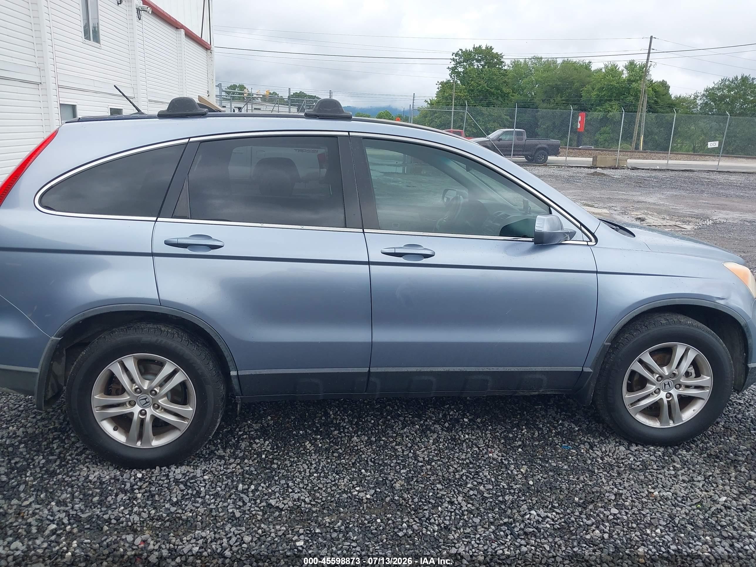 2010 Honda Cr-v Ex-l Синий vin: JHLRE3H78AC005705