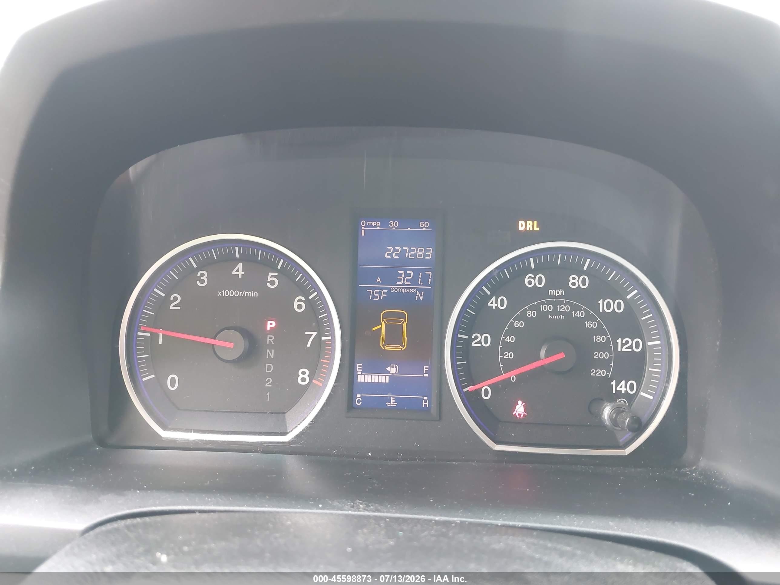 2010 Honda Cr-v Ex-l Синий vin: JHLRE3H78AC005705