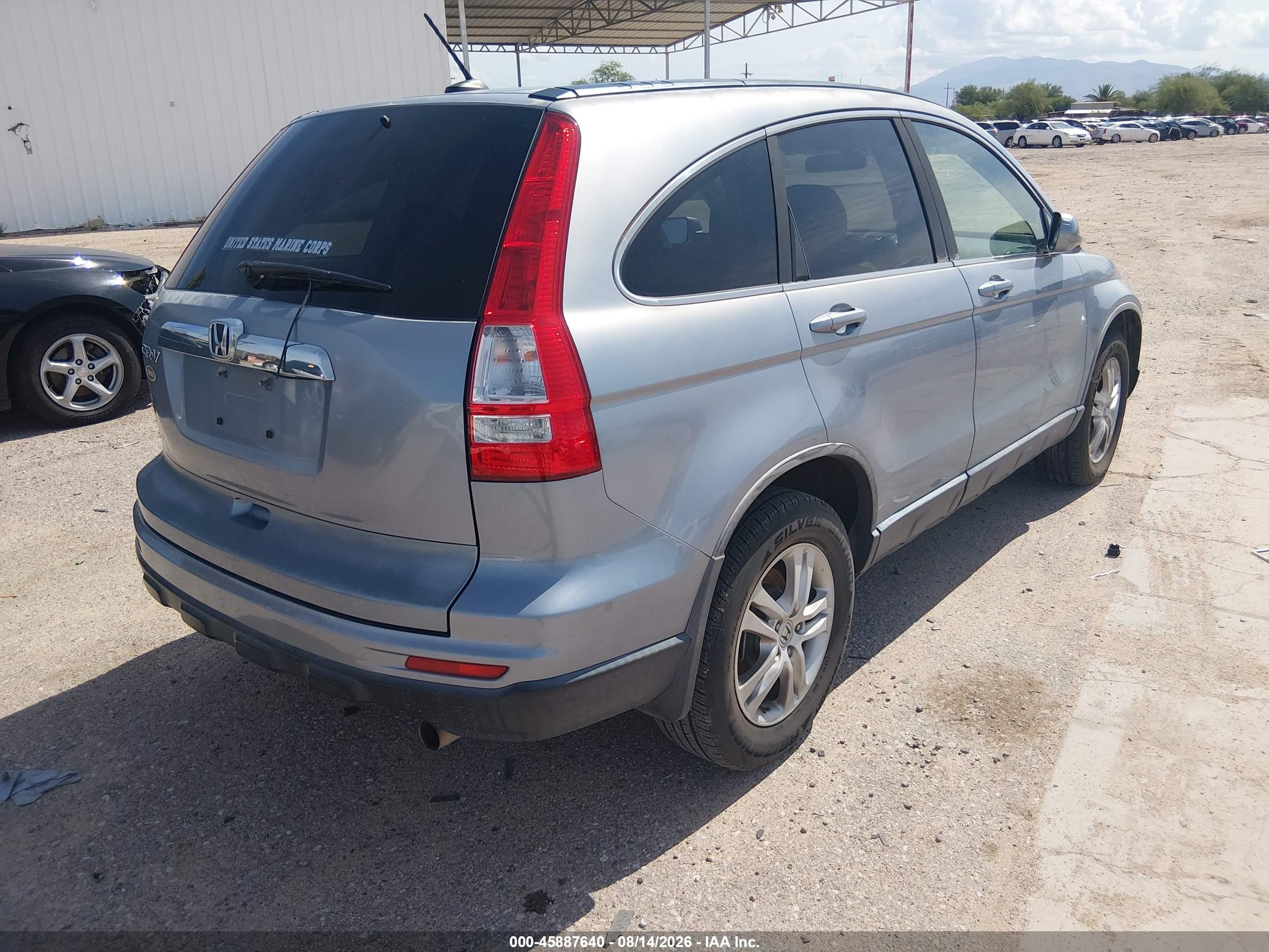 2011 Honda Cr-v Ex-l Серебряный vin: JHLRE3H78BC003244