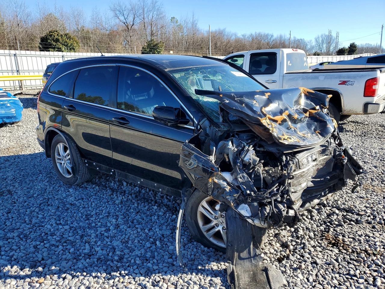 2011 Honda Cr-v Exl Black vin: JHLRE3H78BC010808