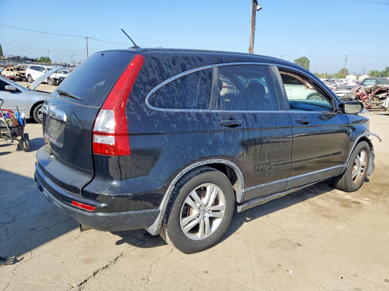 2010 Honda Cr-v Exl Black vin: JHLRE3H7XAC007326