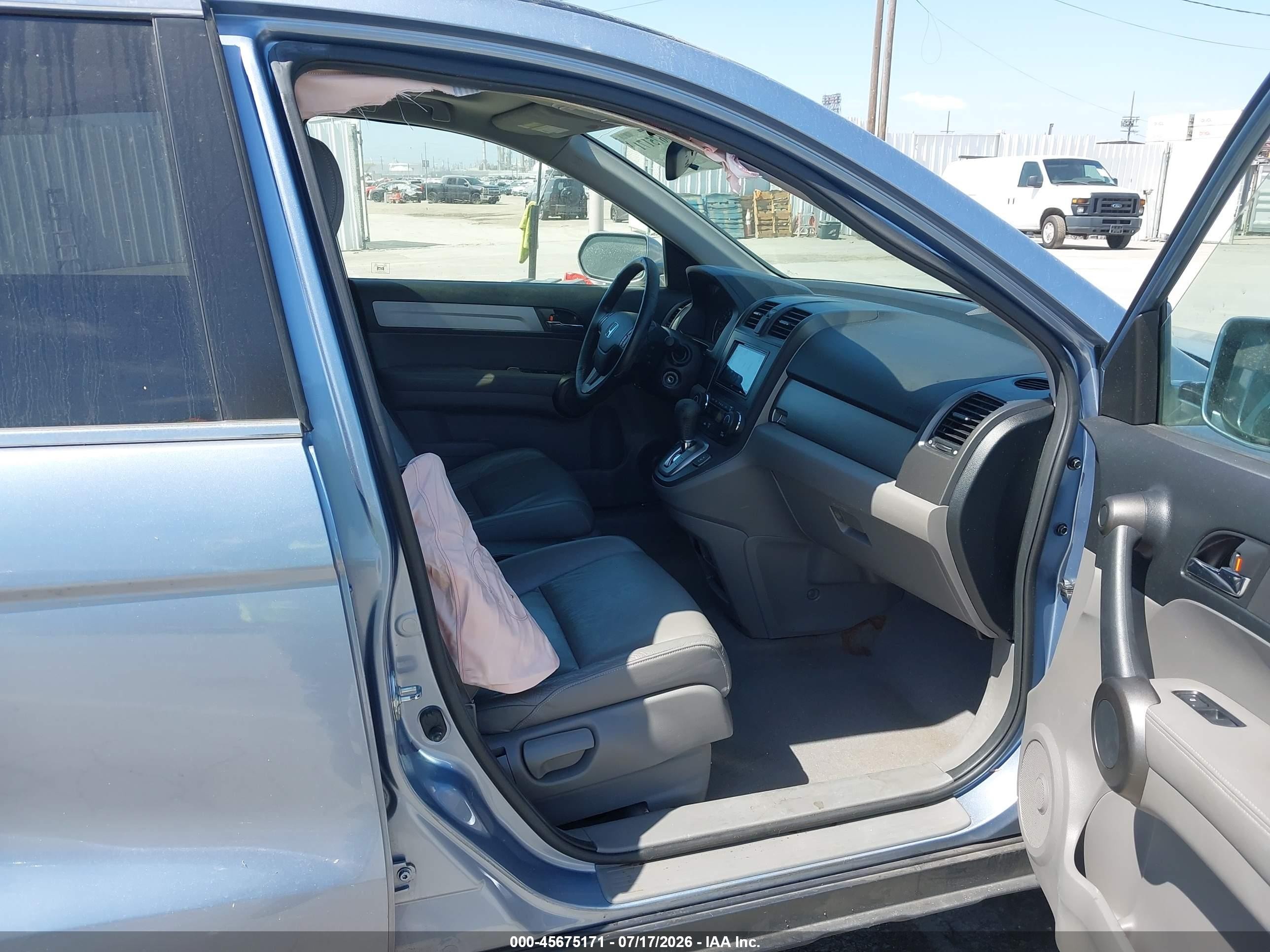 2010 Honda Cr-v Ex-l Light Blue vin: JHLRE3H7XAC007763