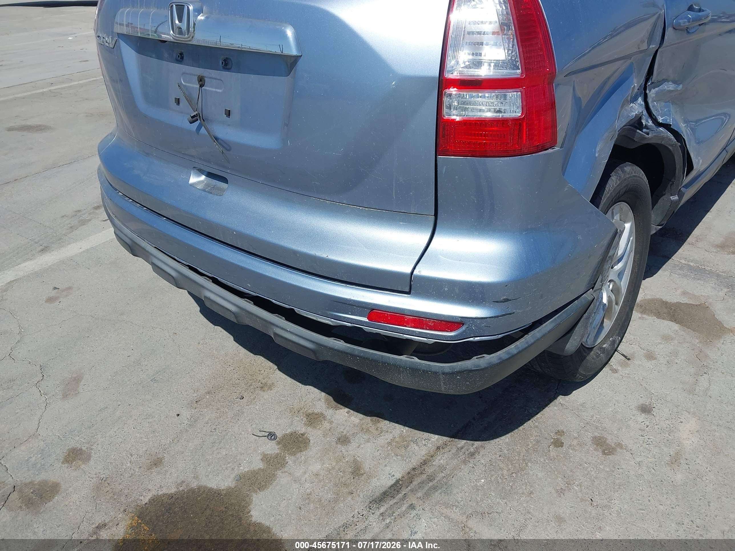 2010 Honda Cr-v Ex-l Light Blue vin: JHLRE3H7XAC007763