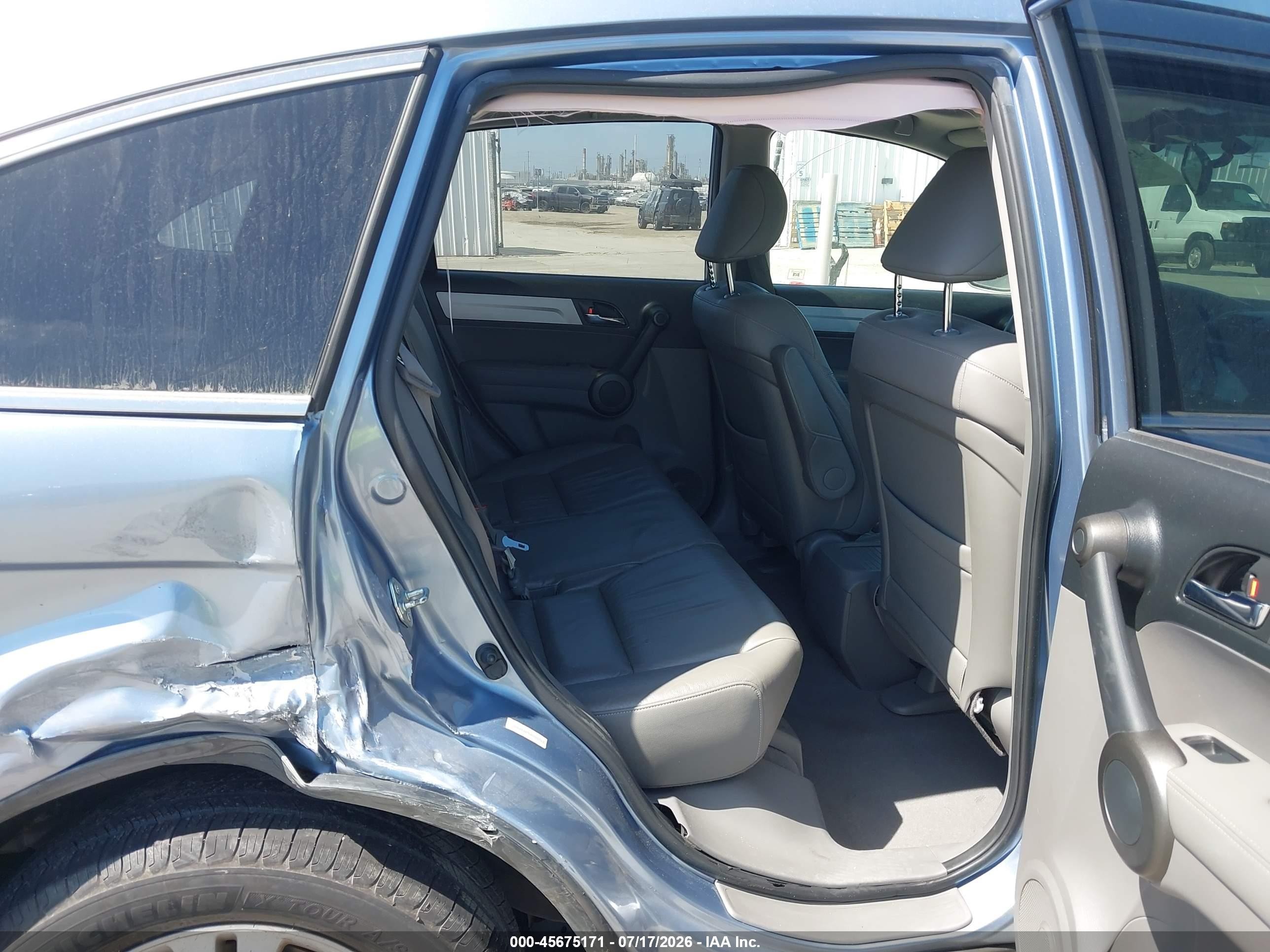 2010 Honda Cr-v Ex-l Light Blue vin: JHLRE3H7XAC007763