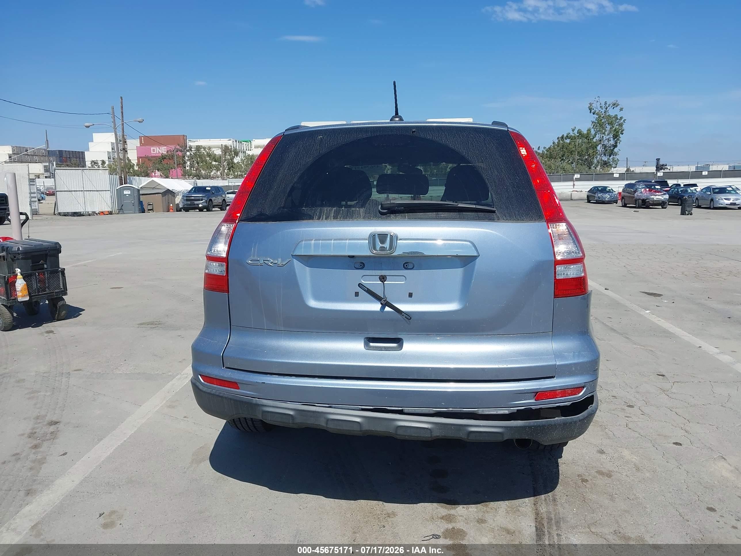 2010 Honda Cr-v Ex-l Light Blue vin: JHLRE3H7XAC007763