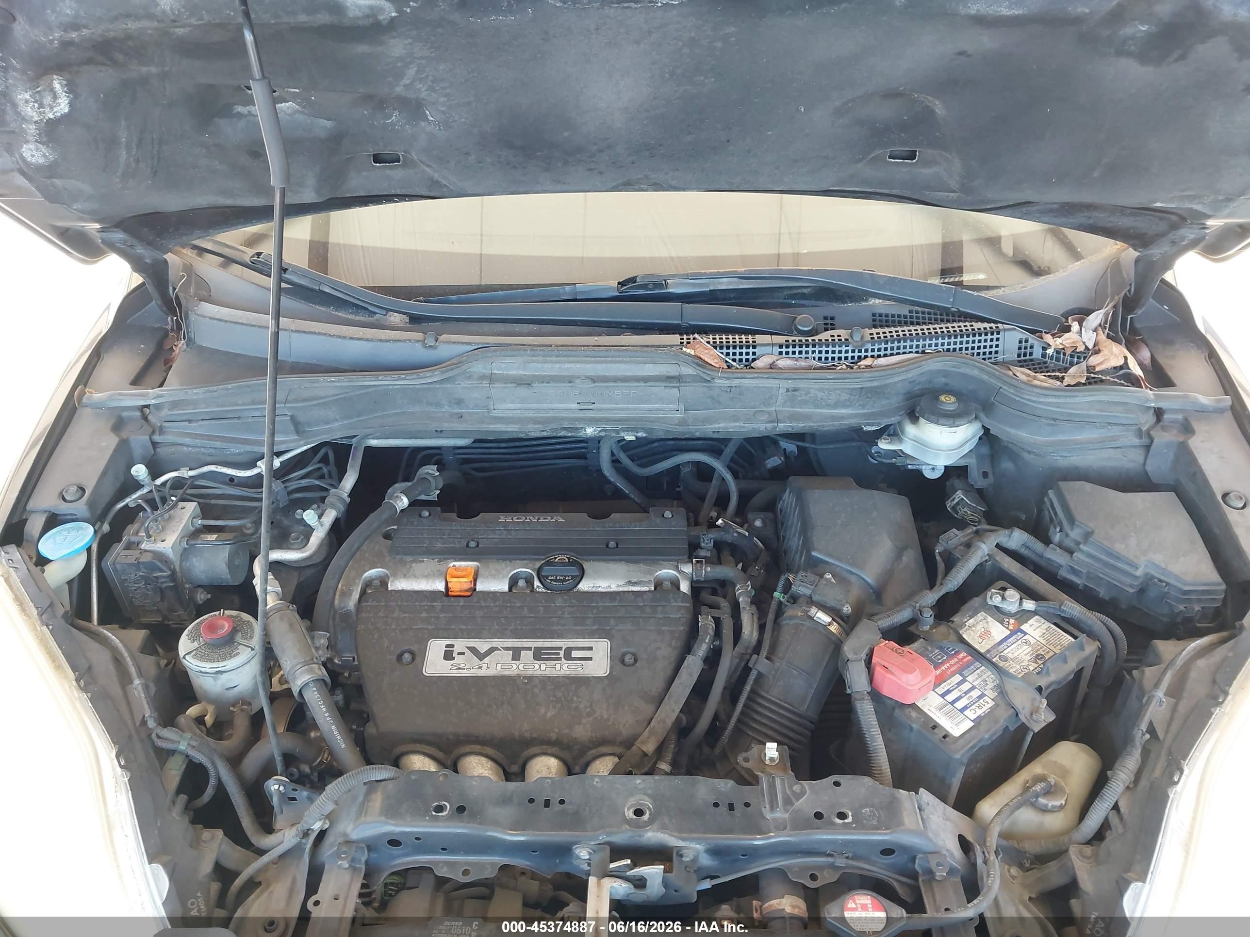 2007 Honda Cr-v Lx Black vin: JHLRE48307C021151