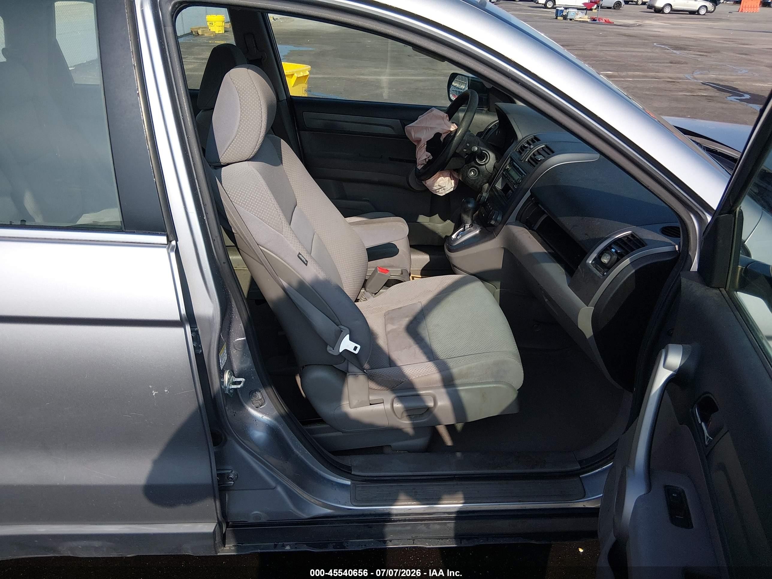 2007 Honda Cr-v Lx Silver vin: JHLRE48307C045482
