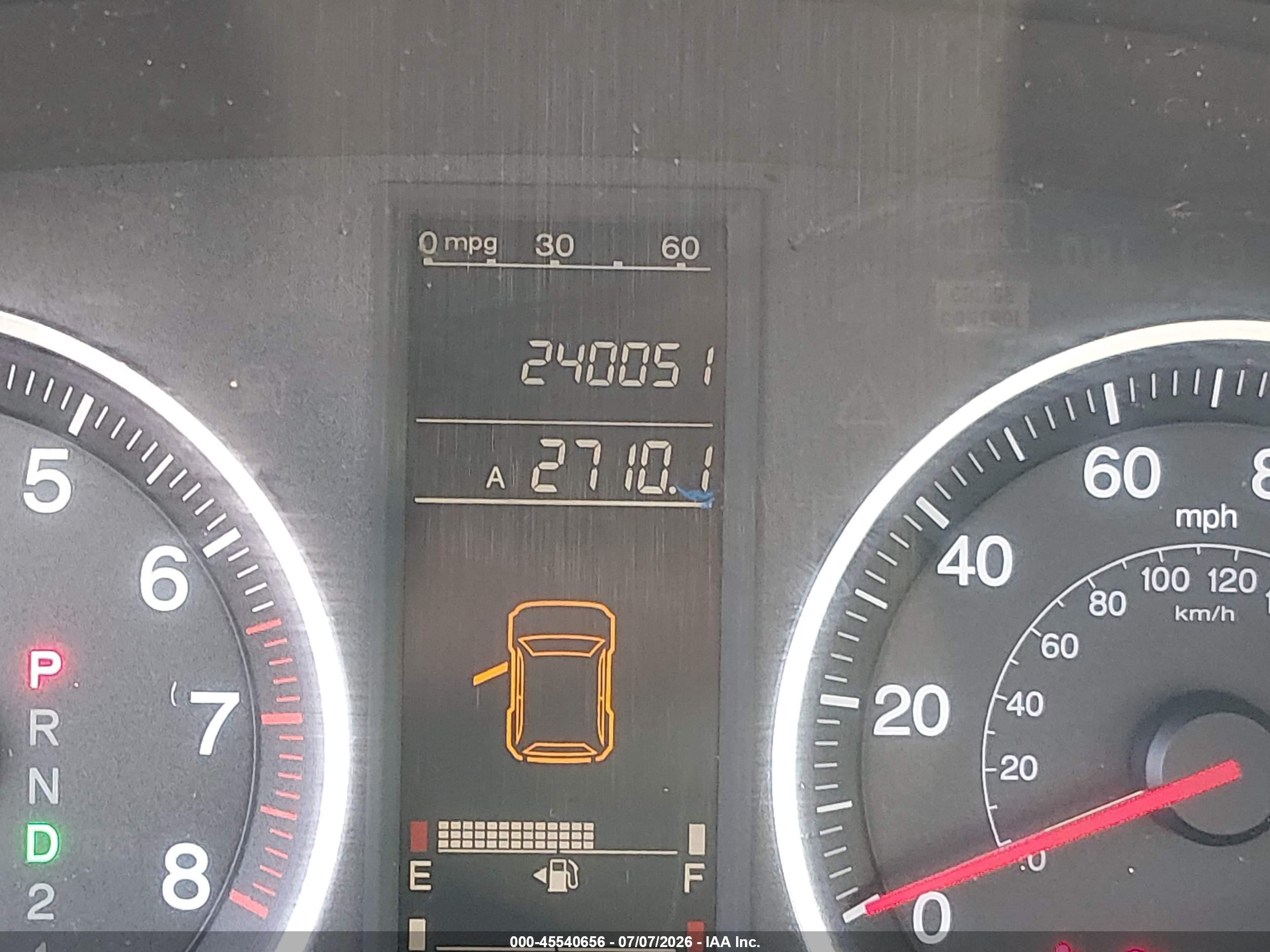 2007 Honda Cr-v Lx Silver vin: JHLRE48307C045482