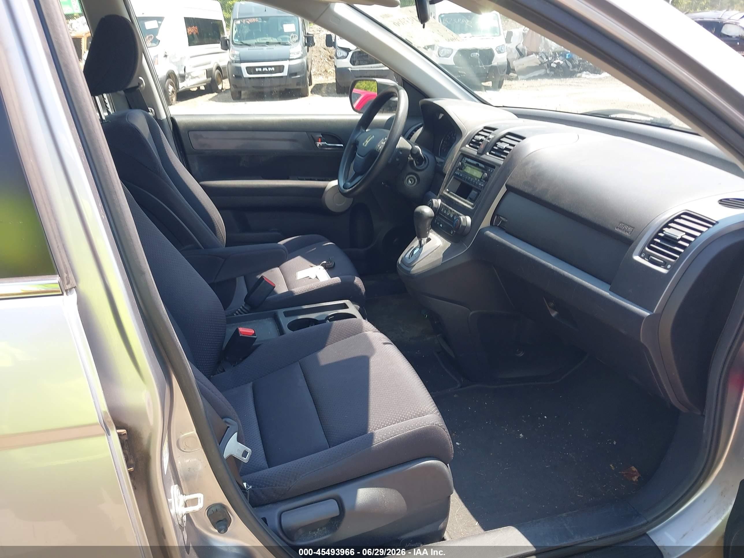 2007 Honda Cr-v Lx Silver vin: JHLRE48307C071435