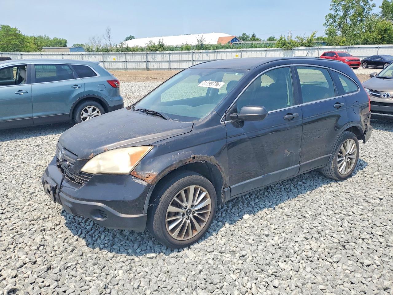 2008 Honda Cr-v Lx Черный vin: JHLRE48308C079665