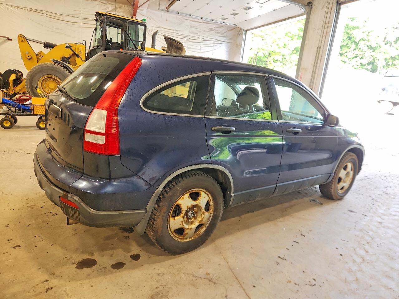 2009 Honda Cr-v Lx Blue vin: JHLRE48309C017006