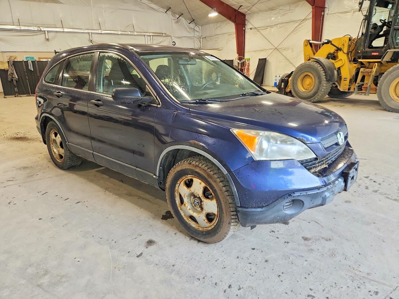2009 Honda Cr-v Lx Blue vin: JHLRE48309C017006
