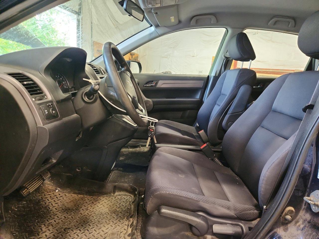 2009 Honda Cr-v Lx Blue vin: JHLRE48309C017006