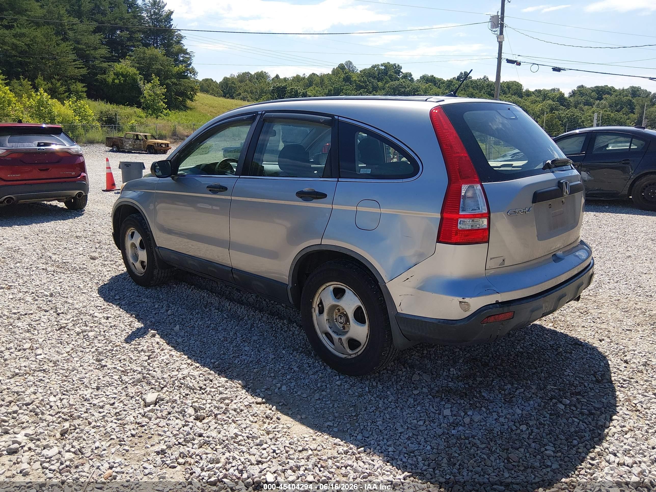 2007 Honda Cr-v Lx Серебряный vin: JHLRE48317C037567