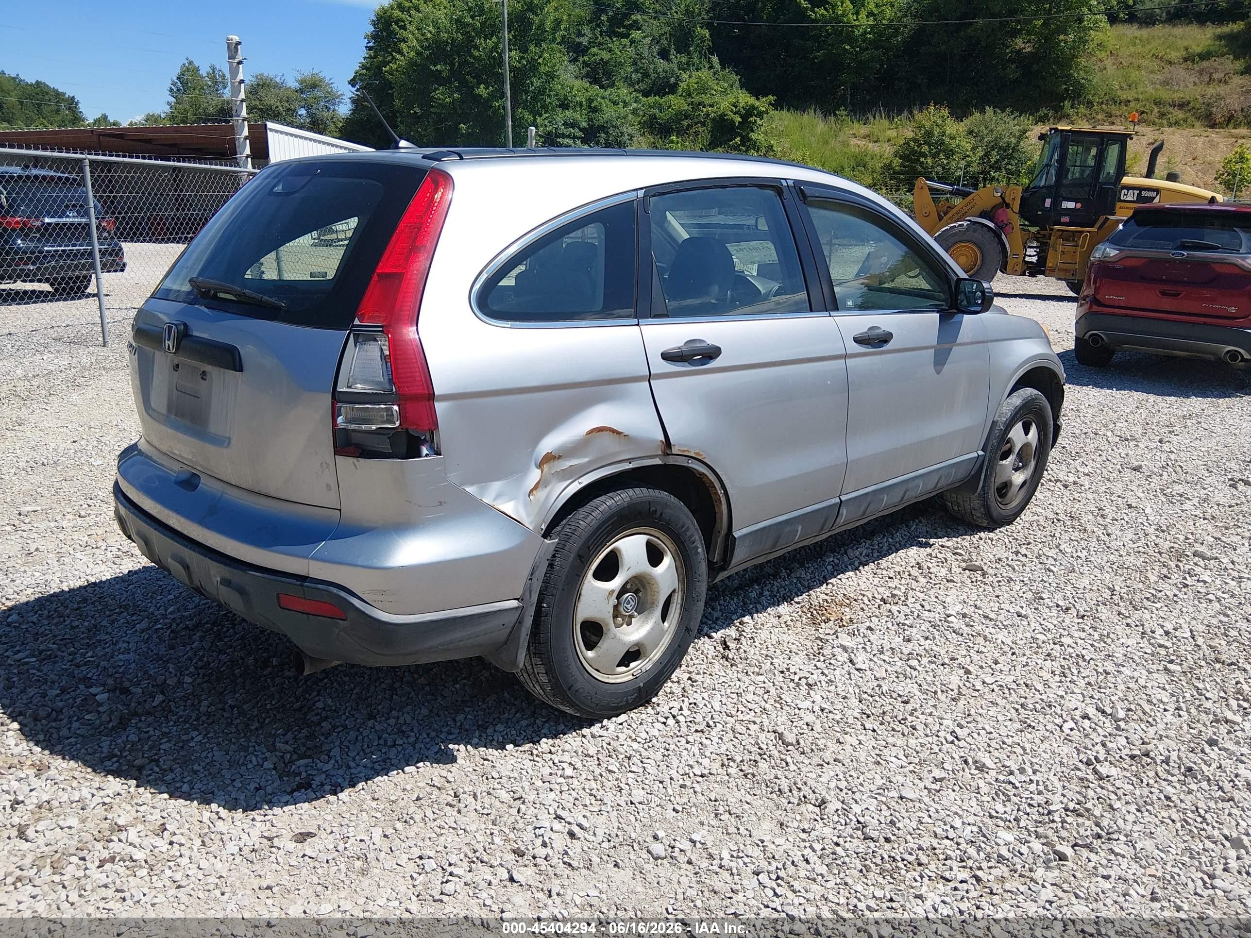 2007 Honda Cr-v Lx Серебряный vin: JHLRE48317C037567