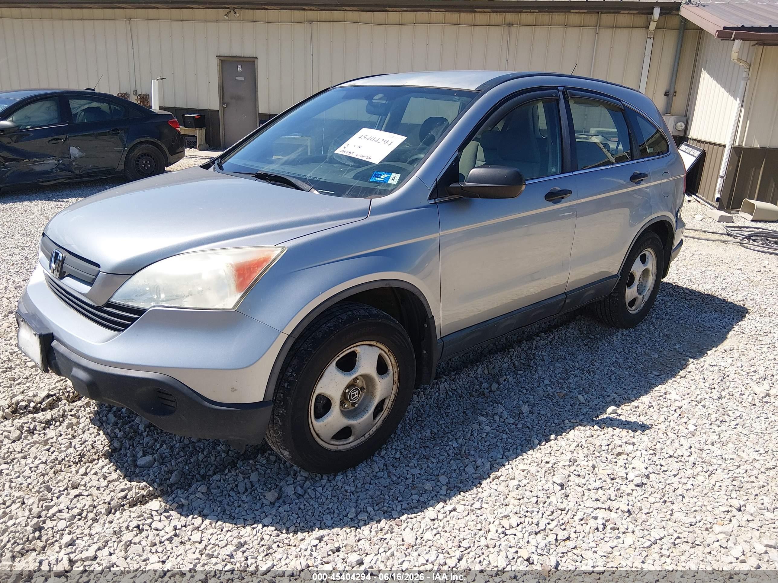 2007 Honda Cr-v Lx Серебряный vin: JHLRE48317C037567