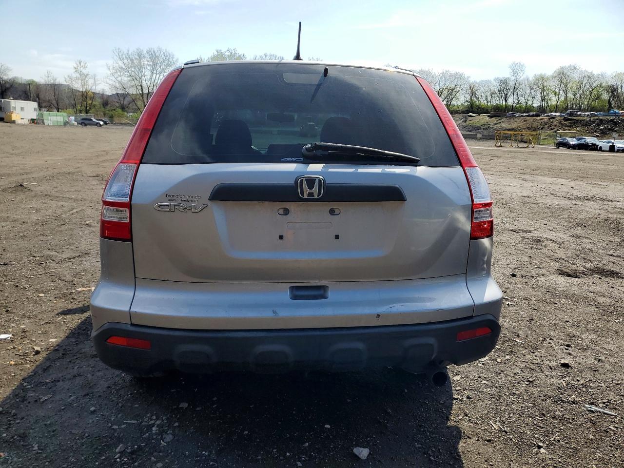 2007 Honda Cr-v Lx Silver vin: JHLRE48317C062078