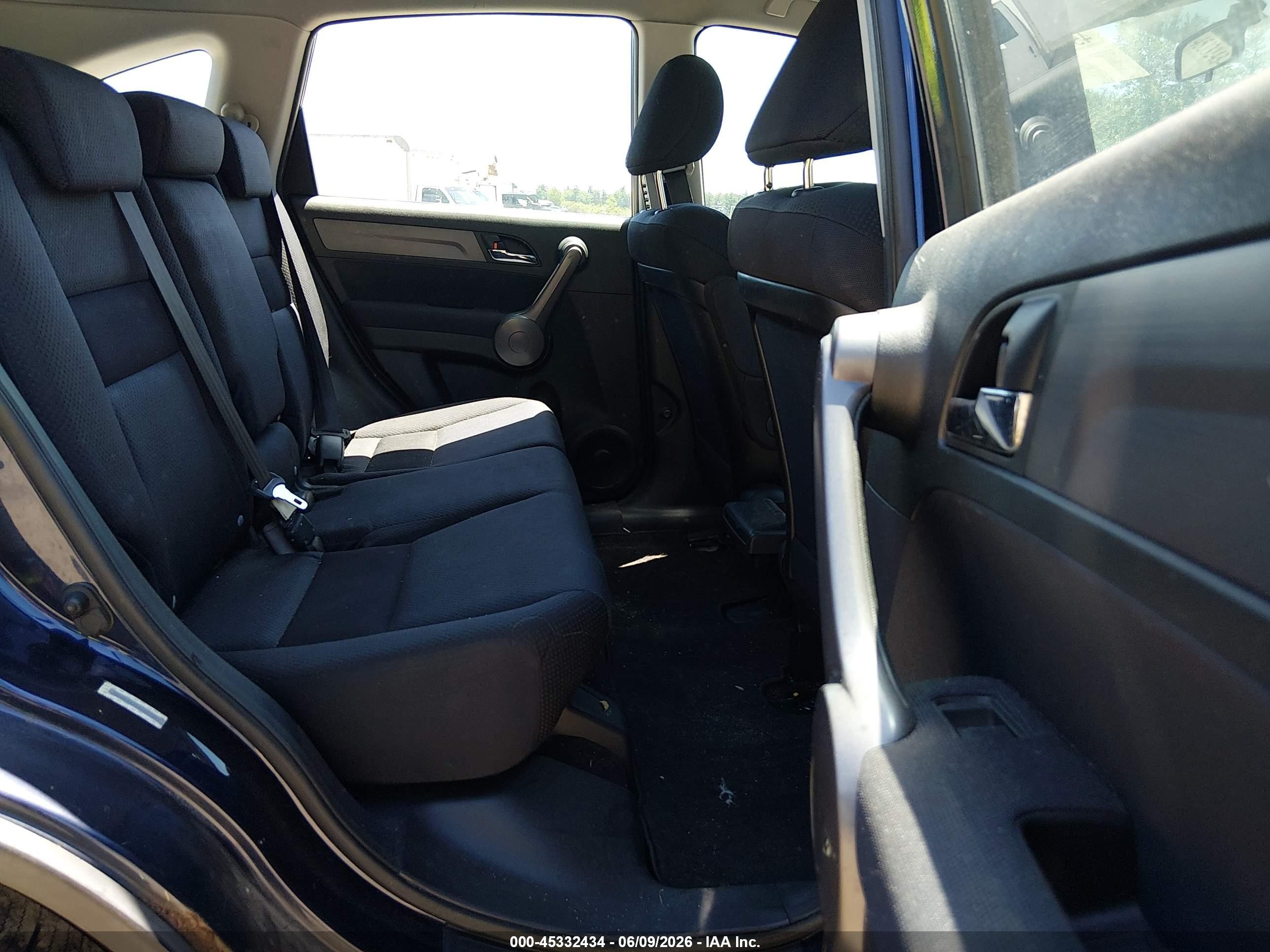2008 Honda Cr-v Lx Blue vin: JHLRE48318C077262