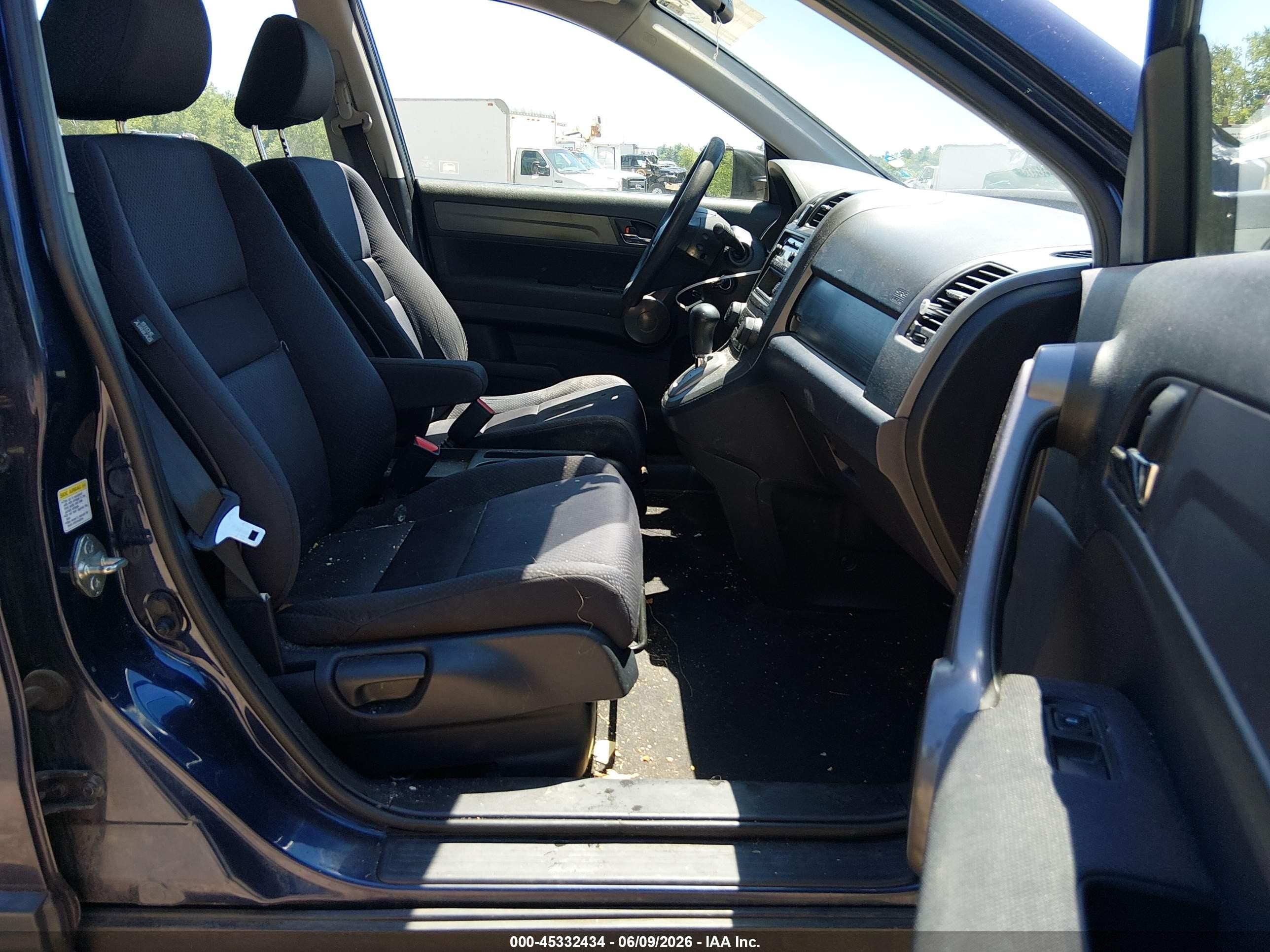 2008 Honda Cr-v Lx Blue vin: JHLRE48318C077262