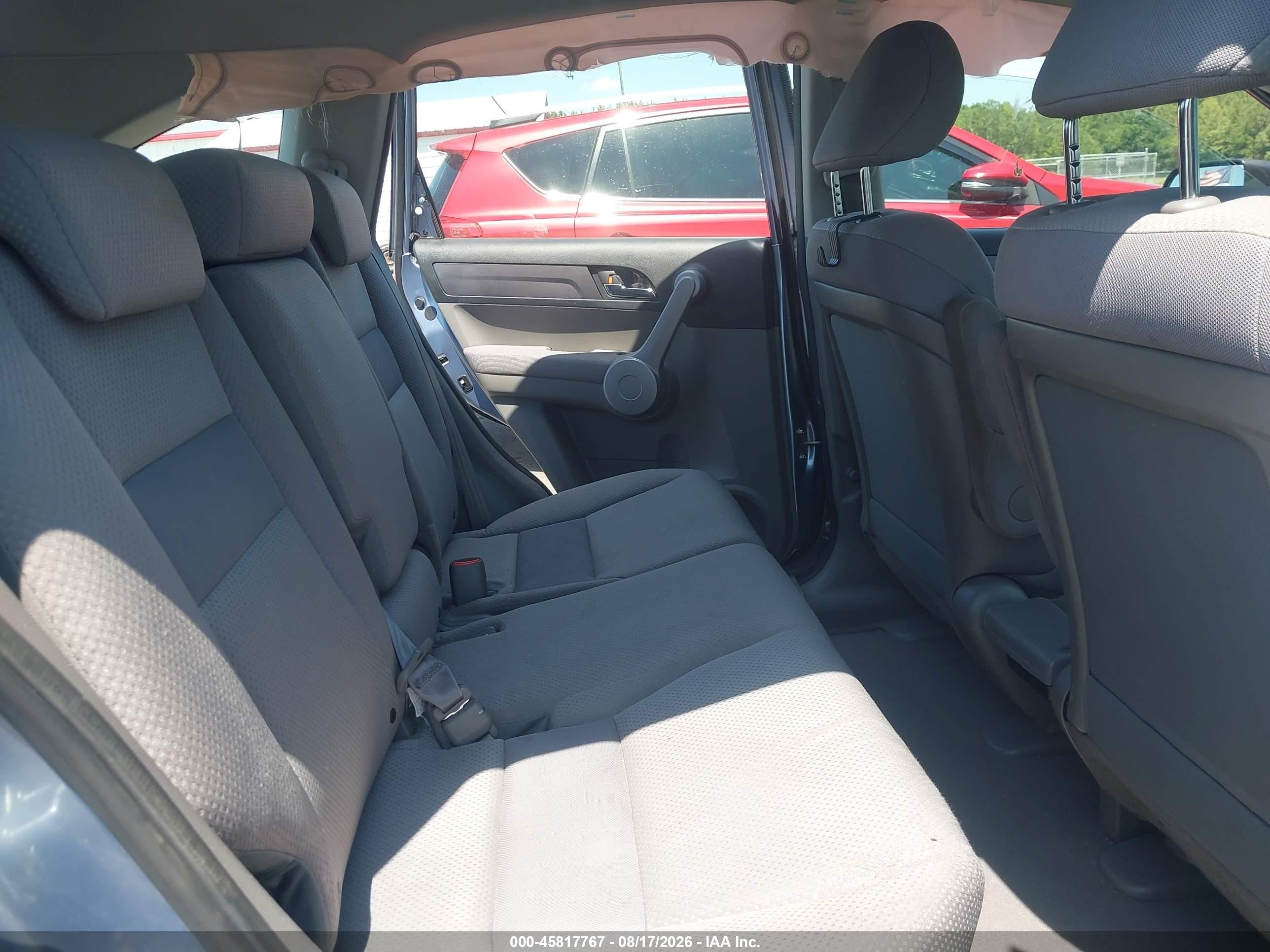 2007 Honda Cr-v Lx Blue vin: JHLRE48327C028103