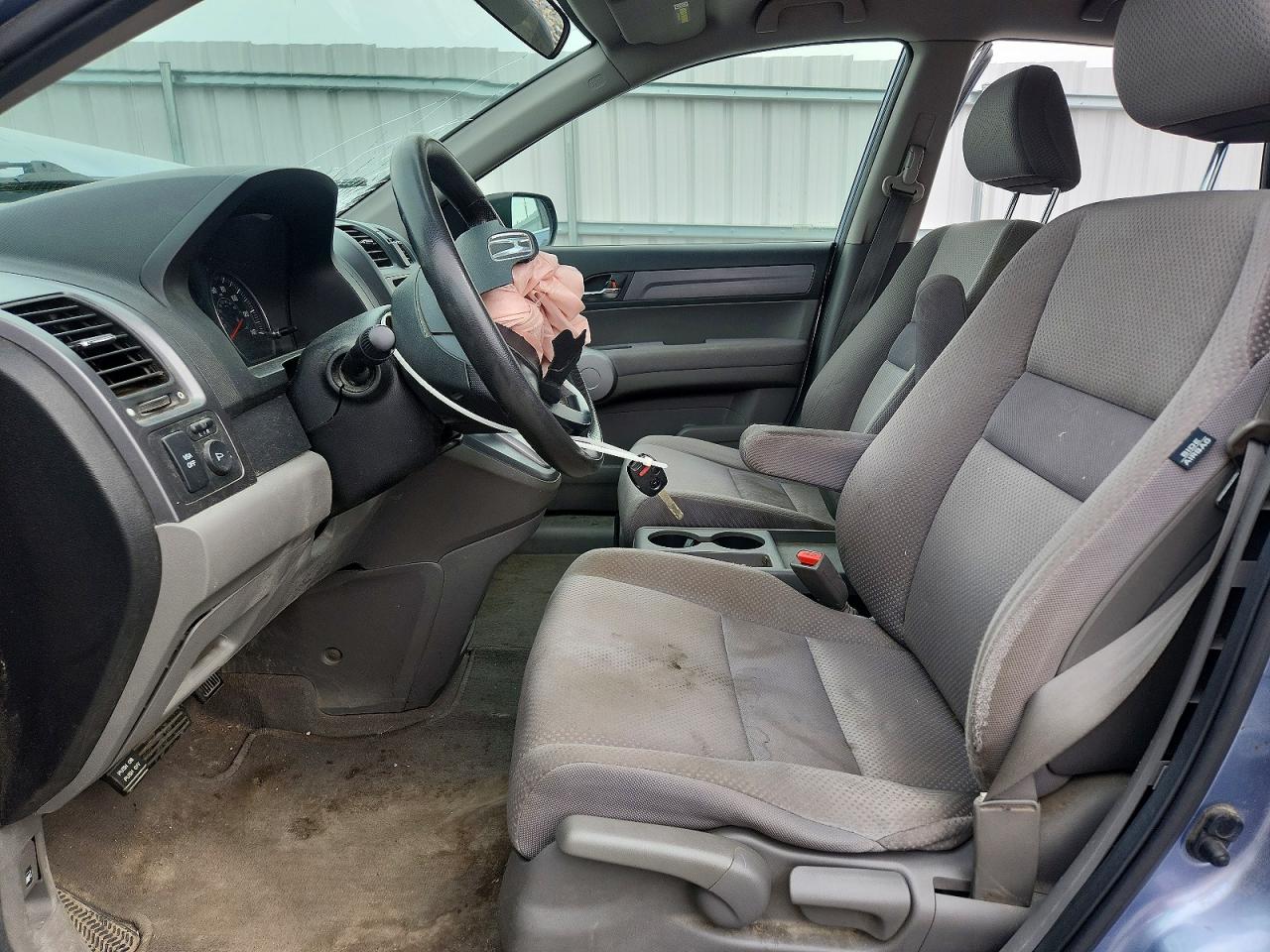 2007 Honda Cr-v Lx Blue vin: JHLRE48327C095302