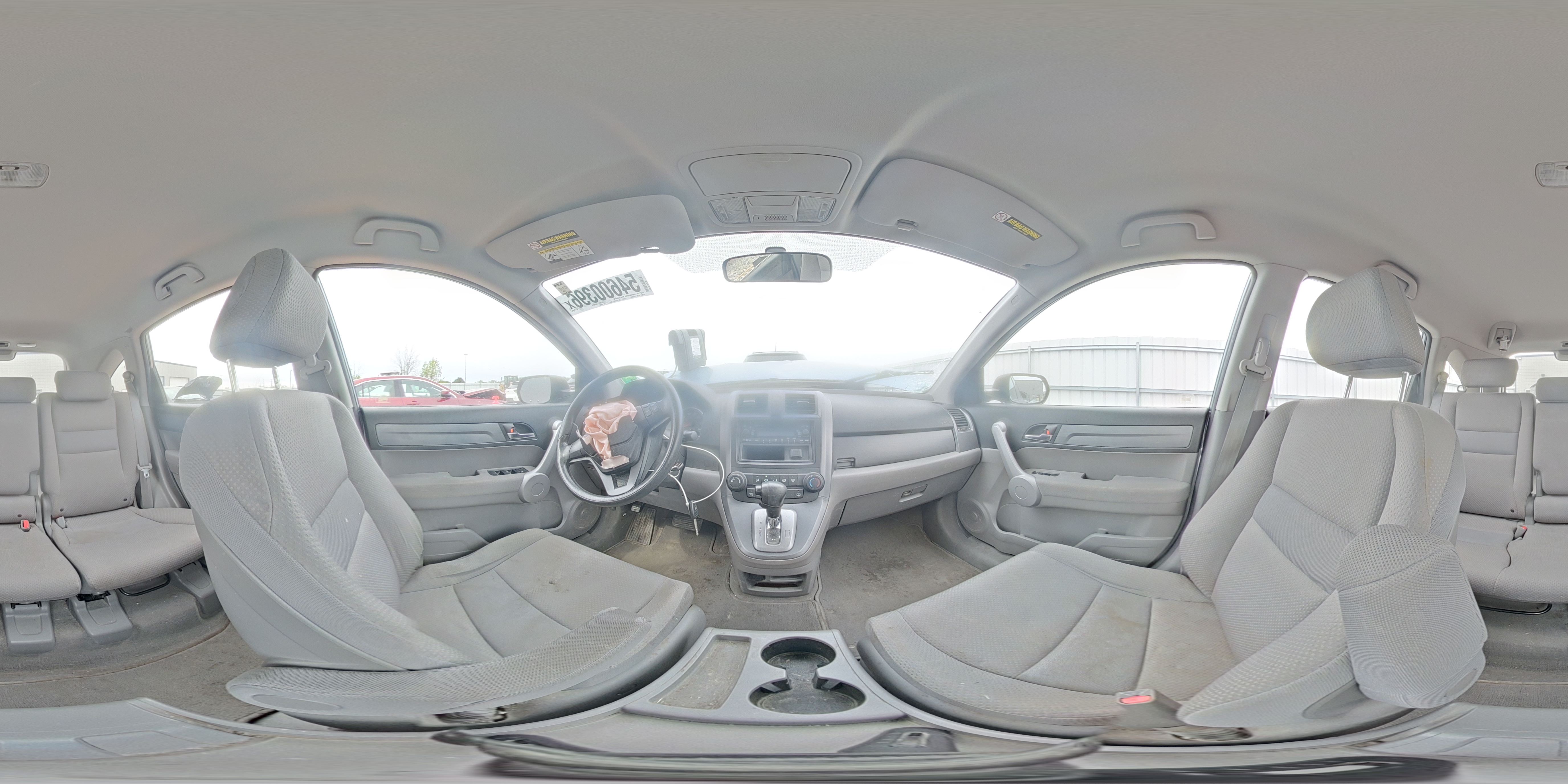 2007 Honda Cr-v Lx Blue vin: JHLRE48327C095302